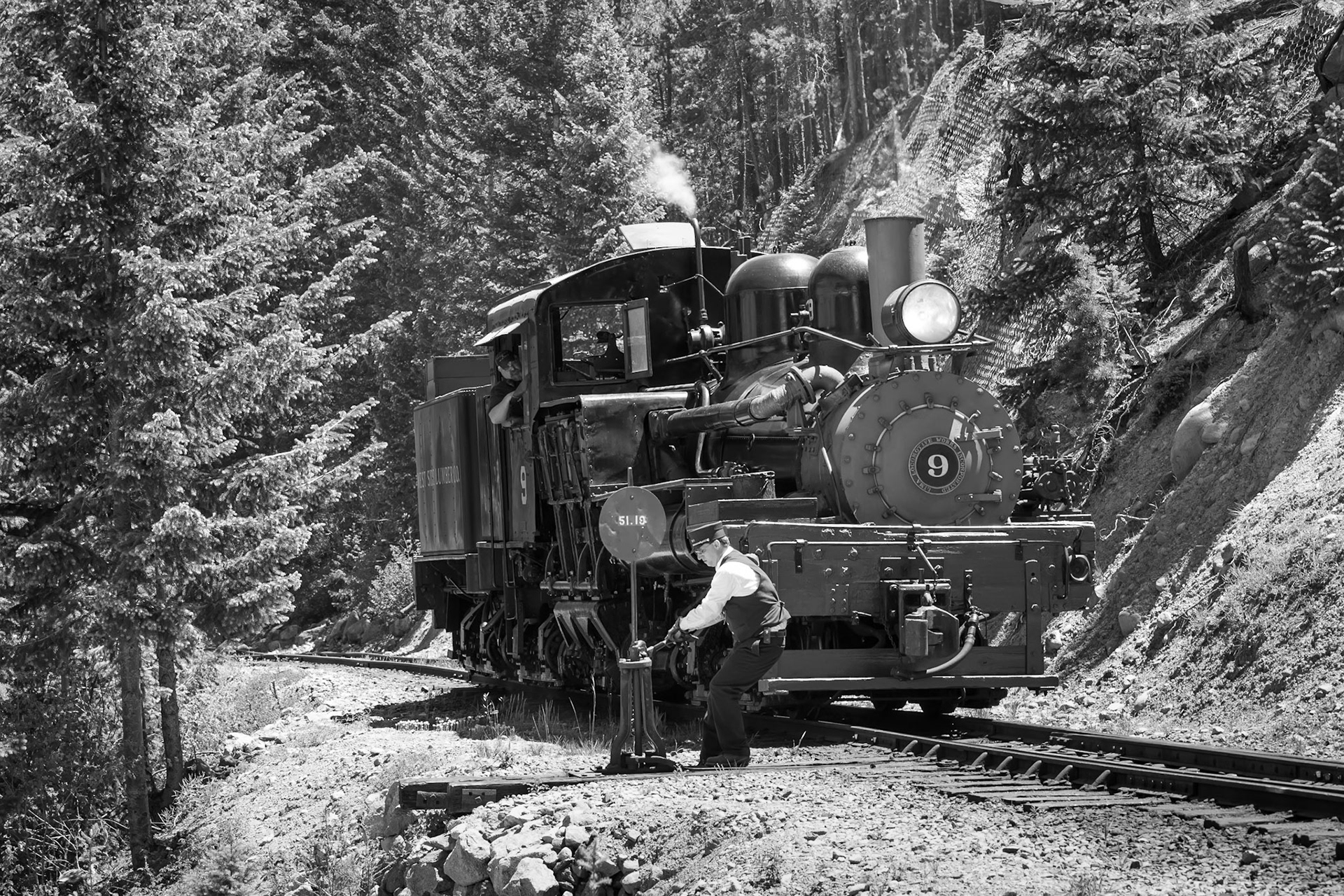 Georgetown Loop Railroad. Georgetown, Colorado. June 2016.