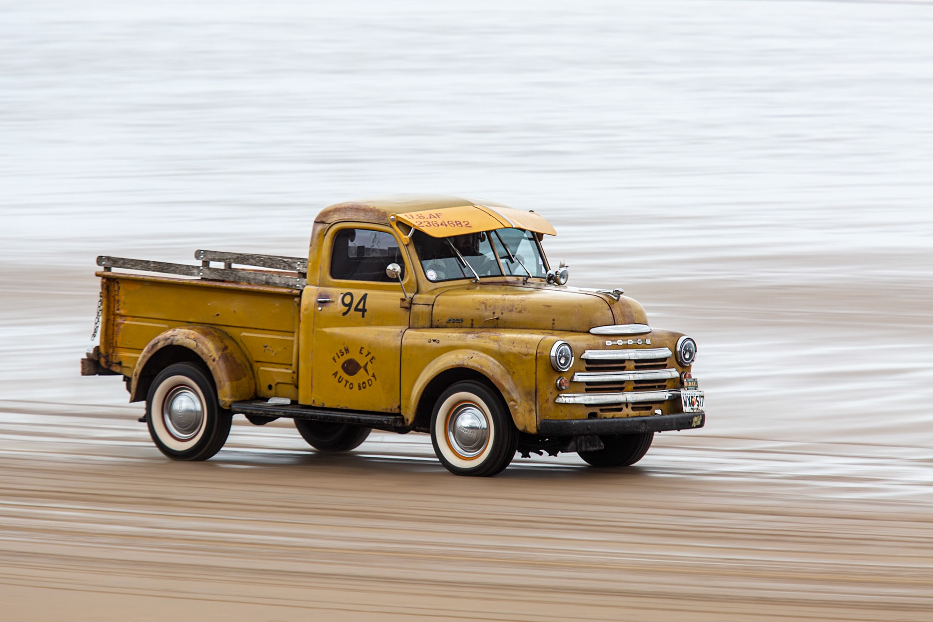 Dodge AC-170. Race the Waves. Bridlington, Yorkshire. April 2024.