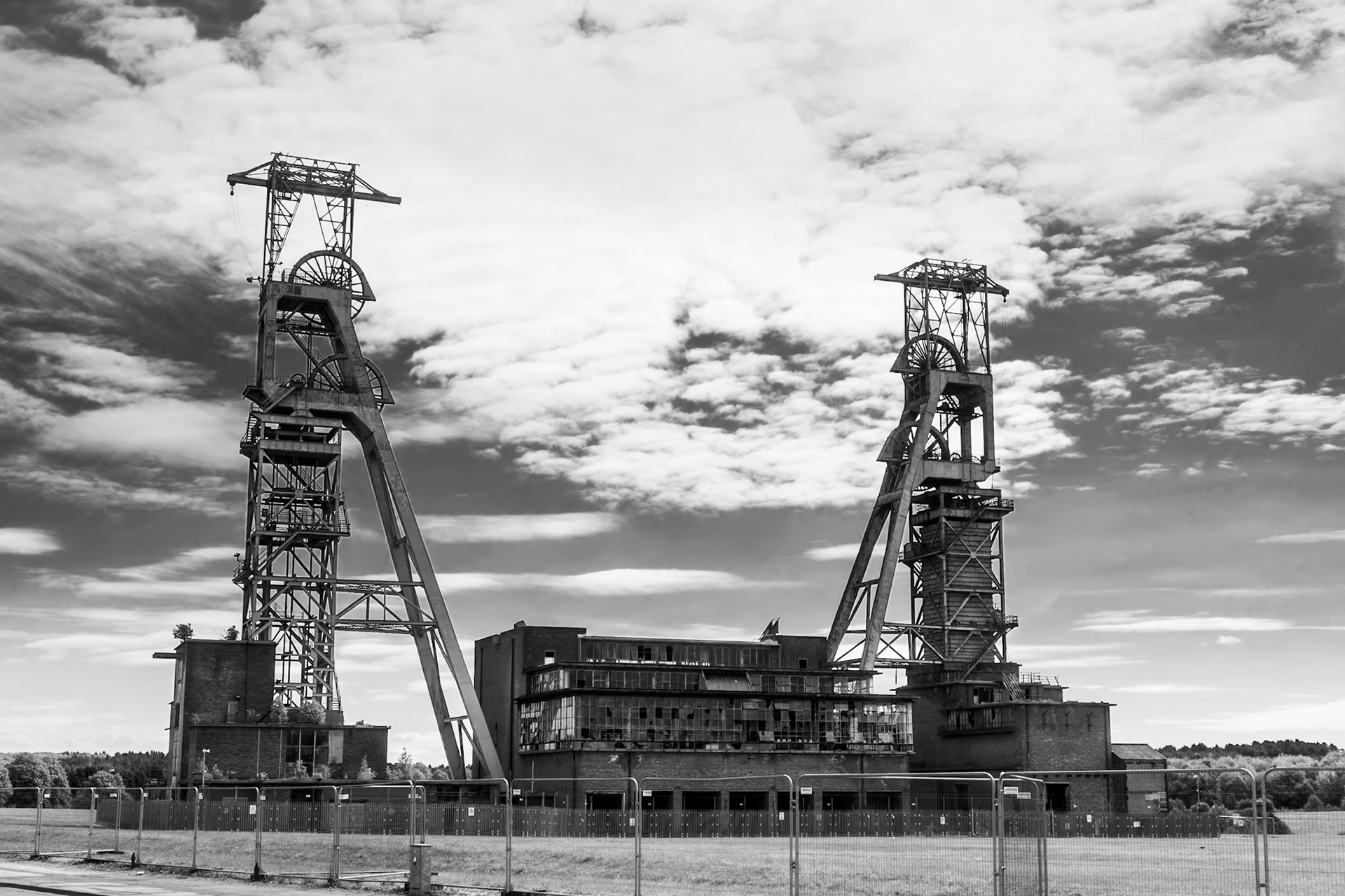 Clipstone Colliery, Nottinghamshire. May 2020