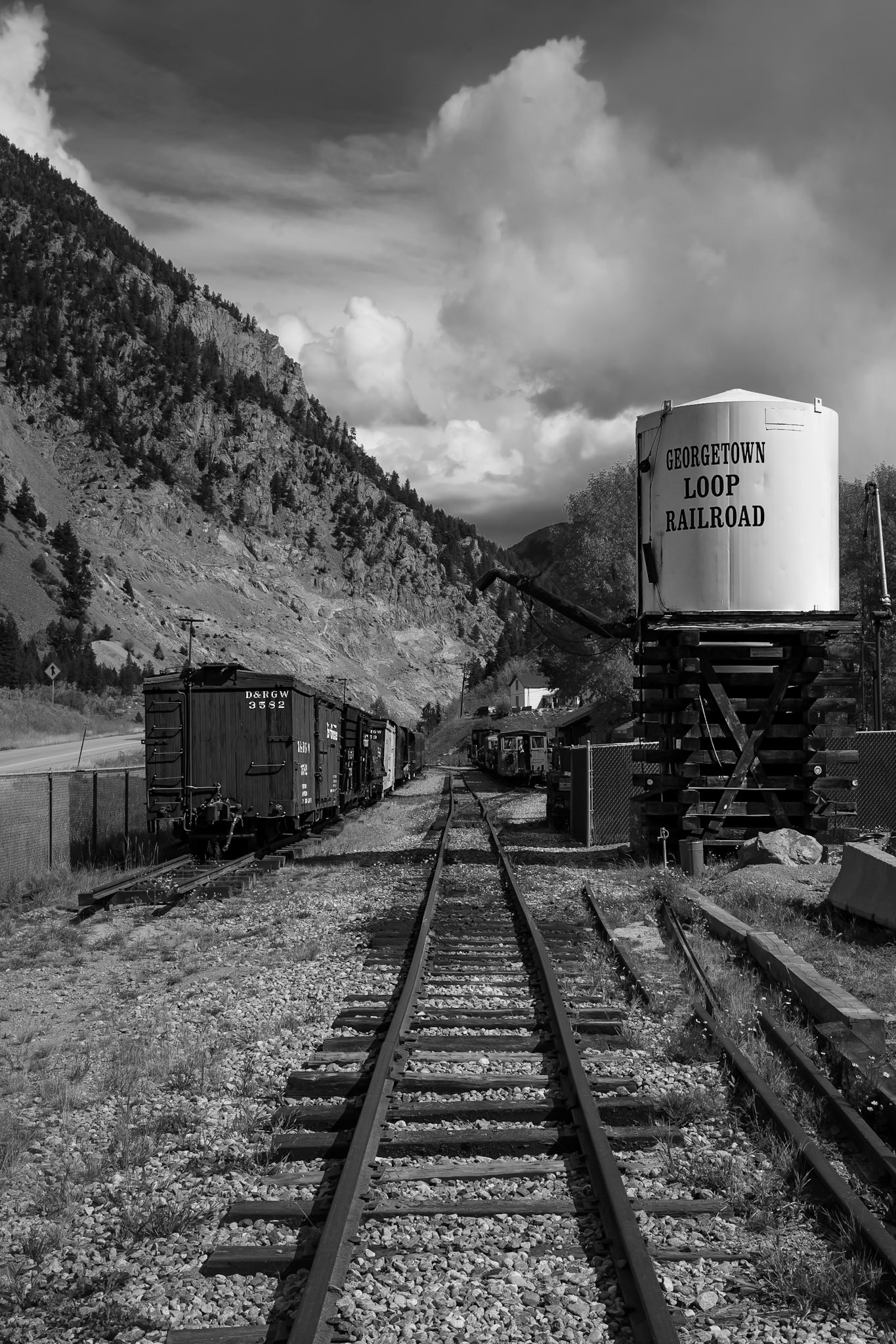 Georgetown Loop Railroad. Silver Plume, Colorado. October 2008.