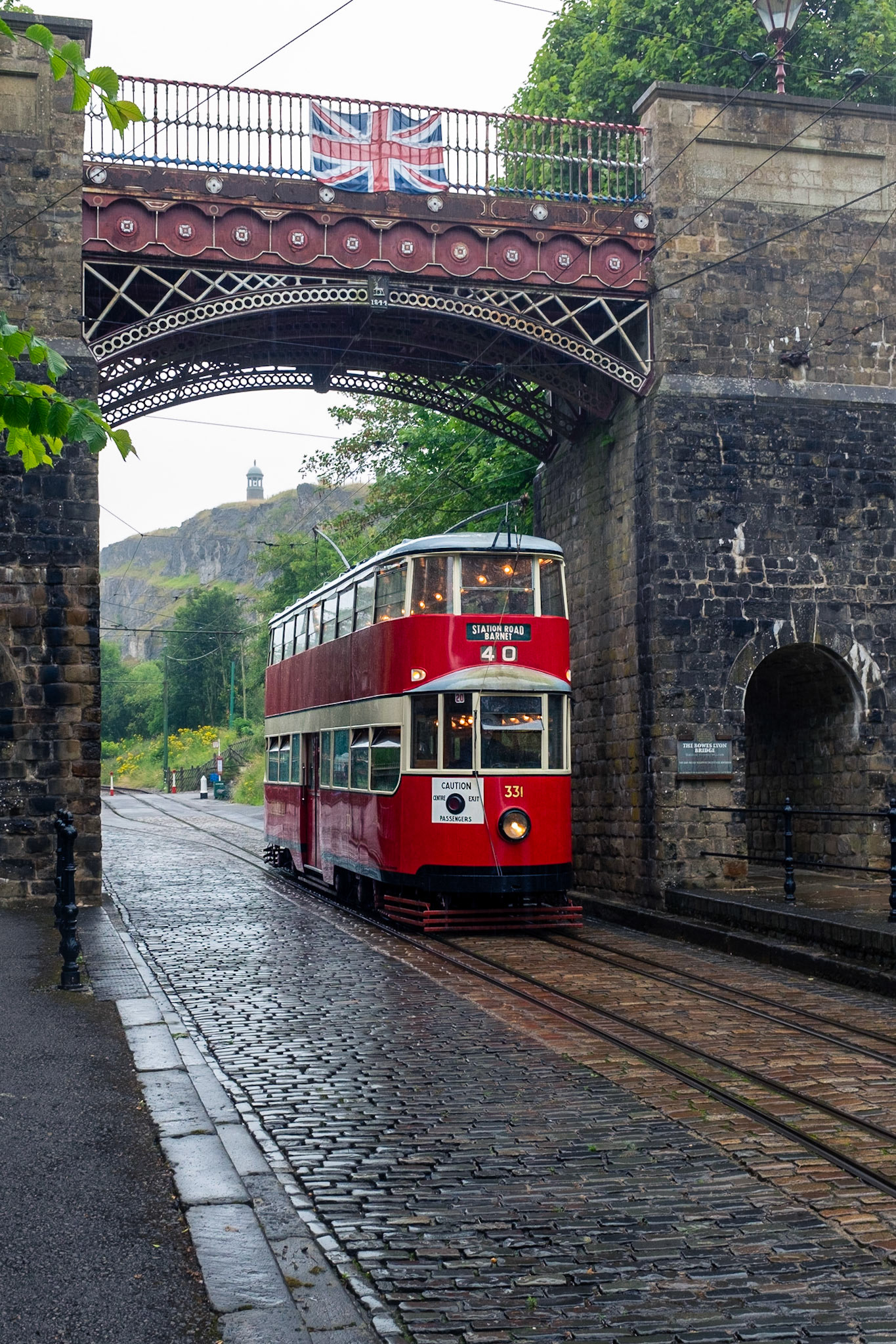 Crich Tramway Village, Debyshire. July 2023