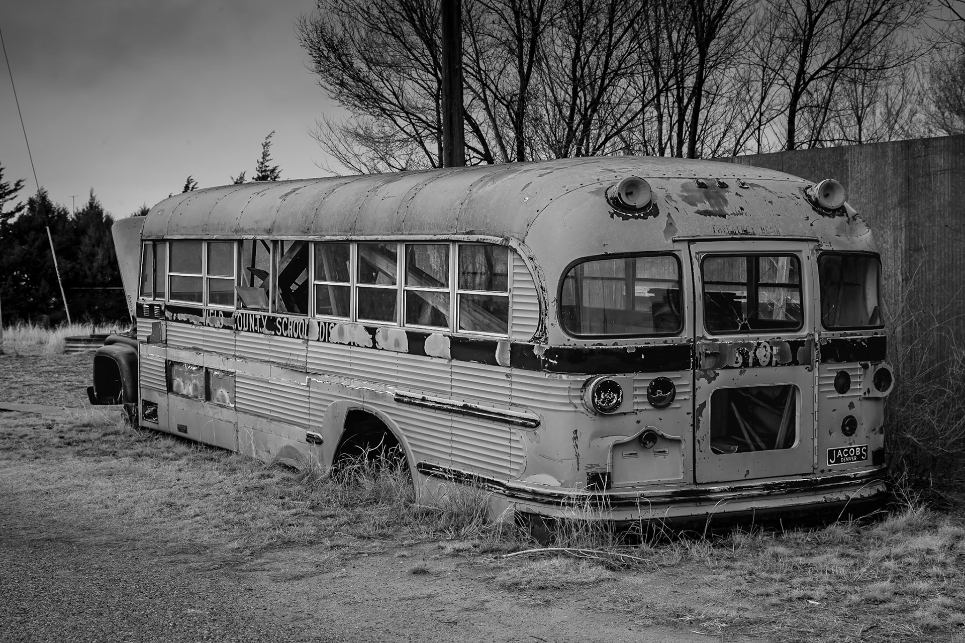 Yellow School Bus . Eads. April 2009