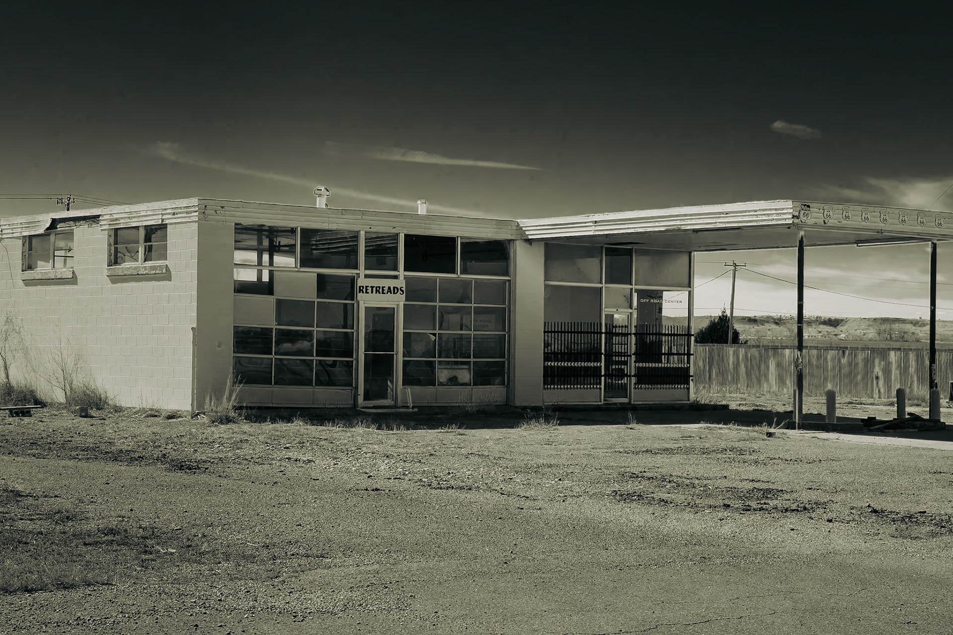 Tucumcari, New Mexico. February 2009