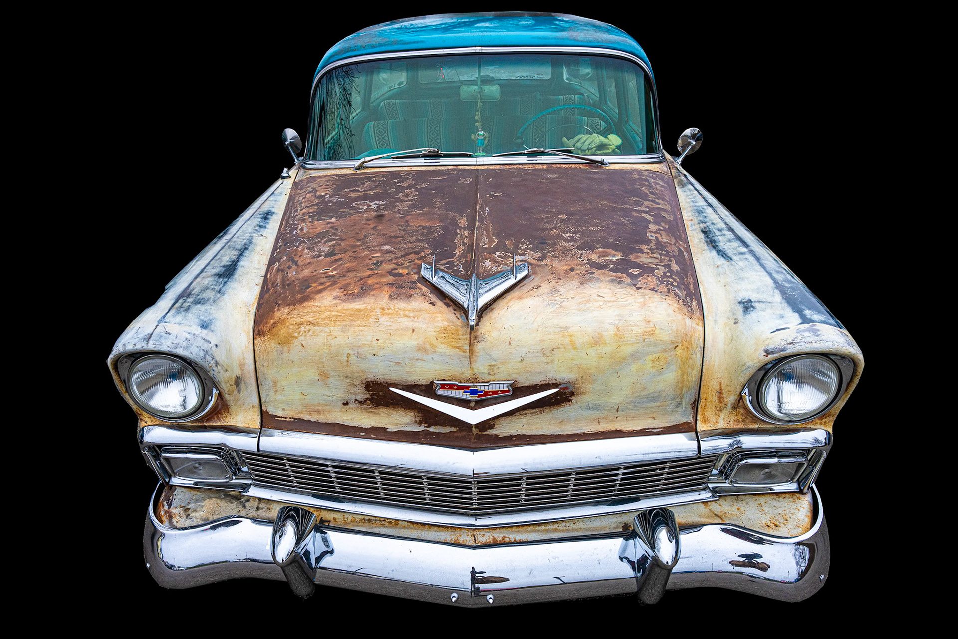 Chevrolet Rat Rod. Papplewick, Nottinghamshire. January 2025