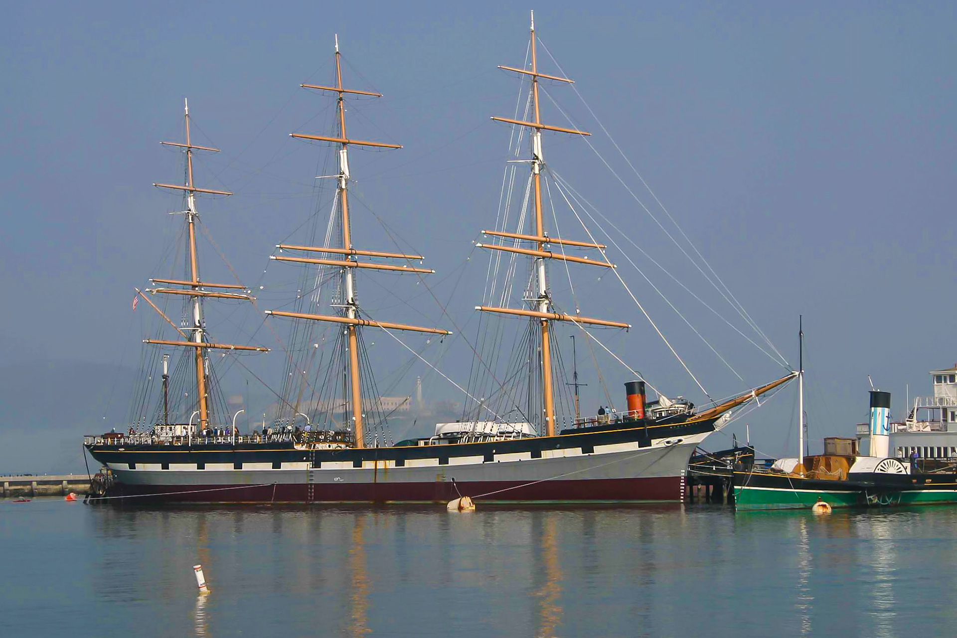 The Balclutha, California. February 2005