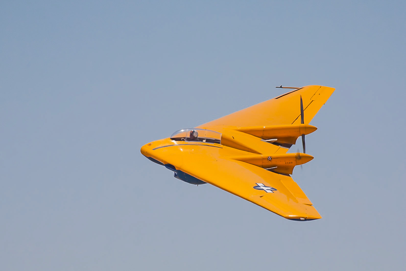 Northrop N-9 Flying Wing. Planes of Fame Museum, California. May 2010