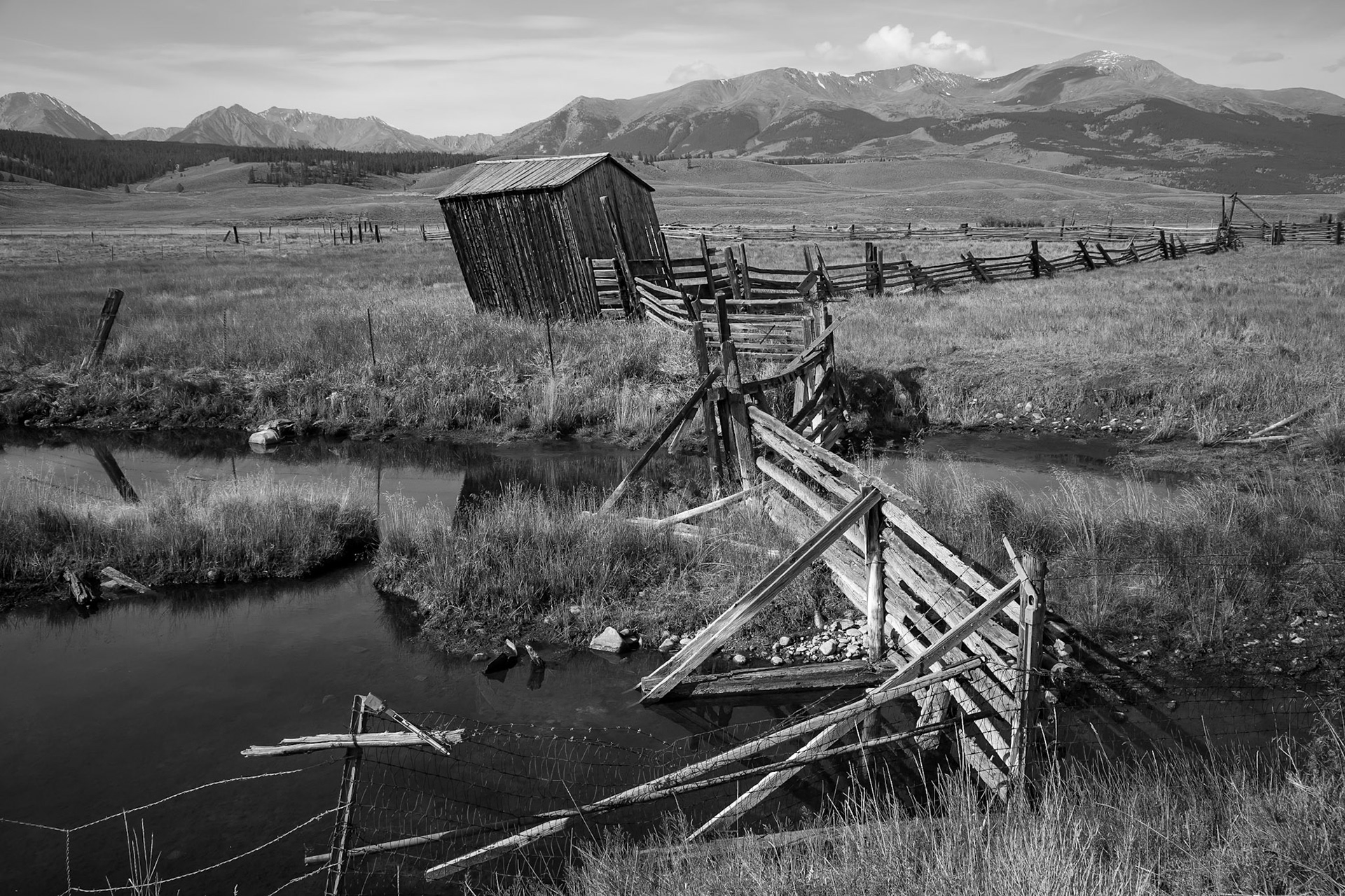 twin lakes. Leadville, Colorado. October 2008