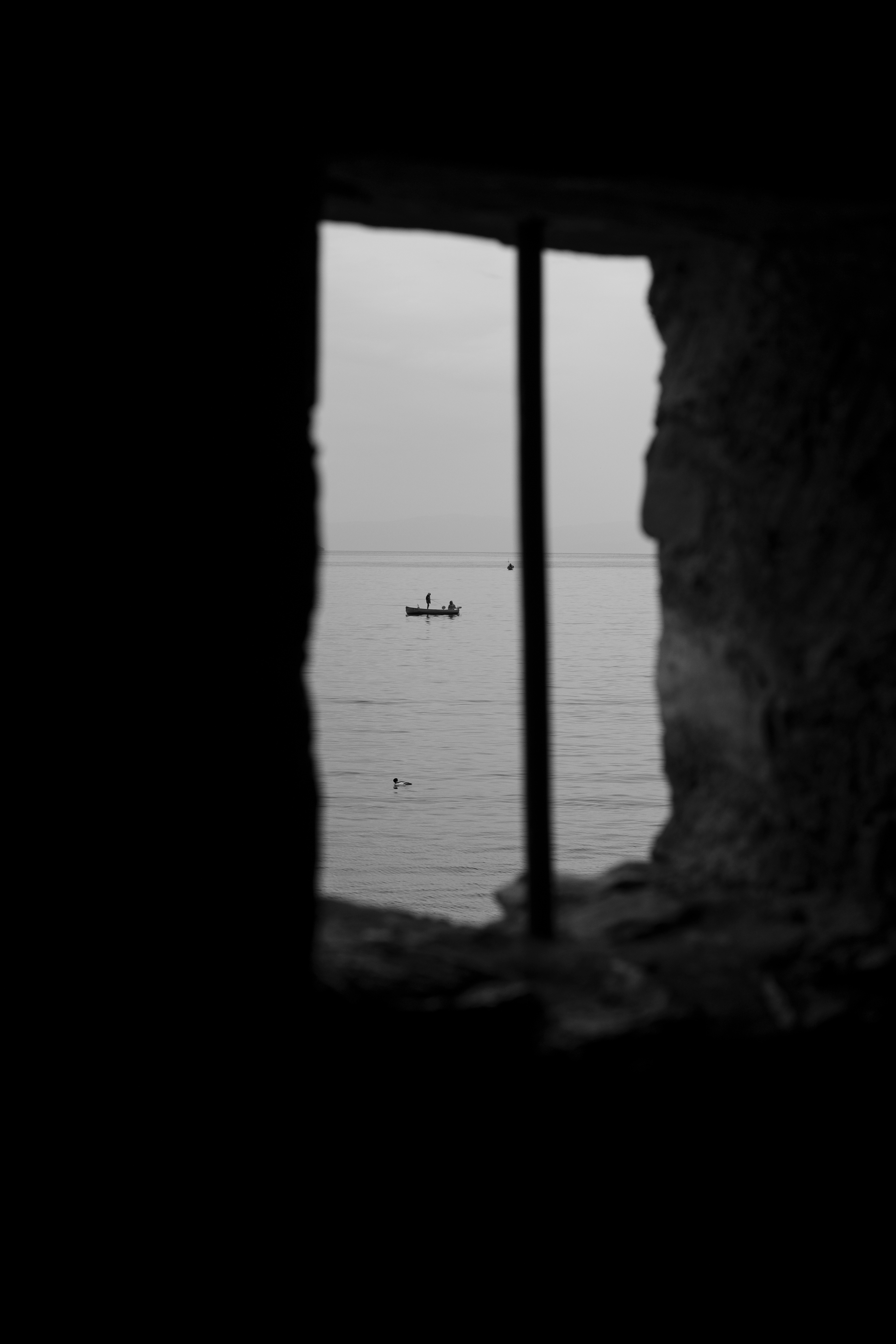 The lonely fishermann