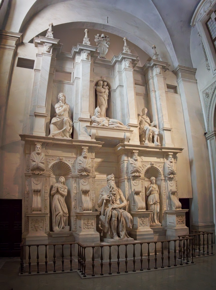 A Michelangelo sculpture