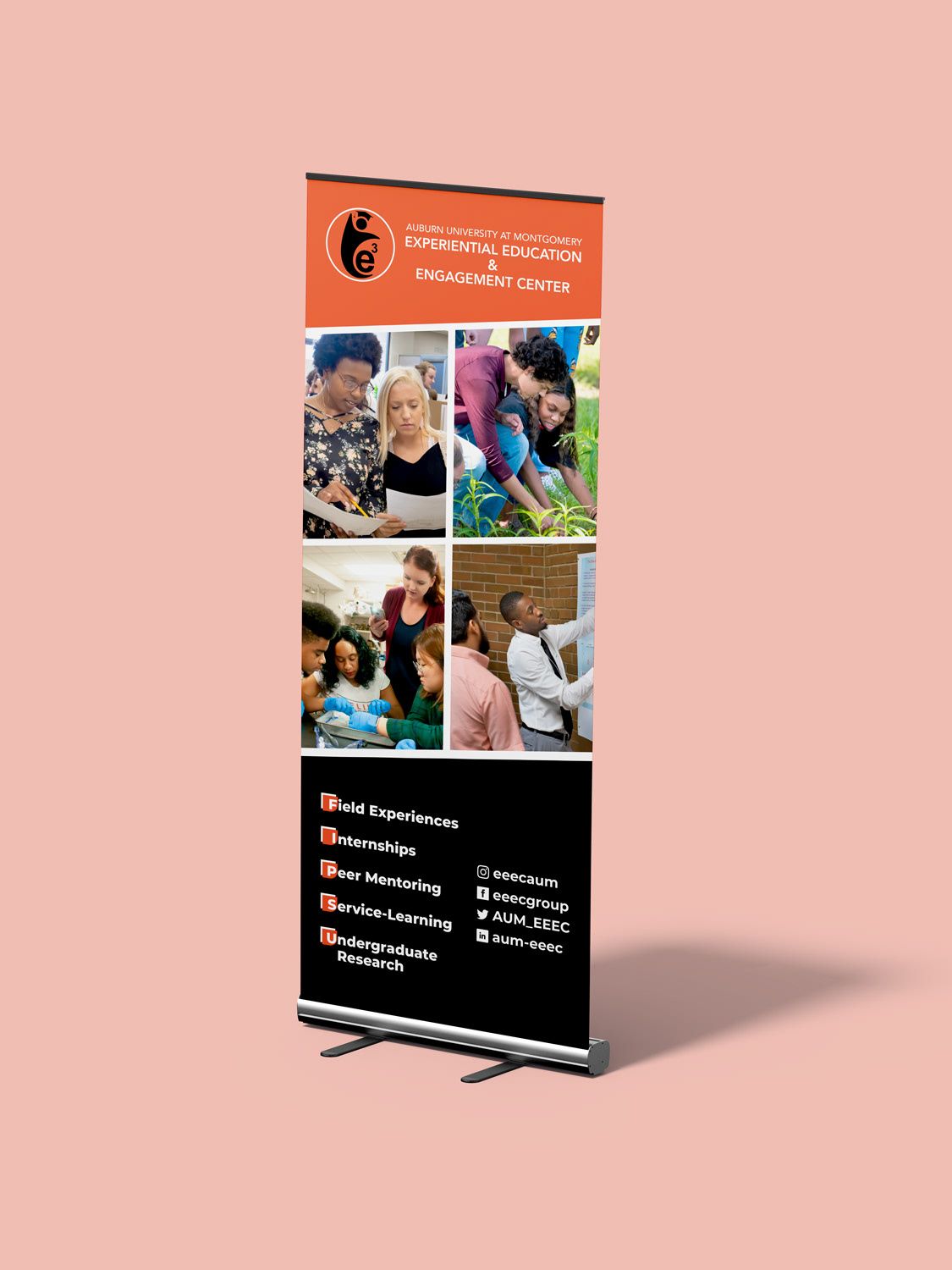 Pop-up Banner for department