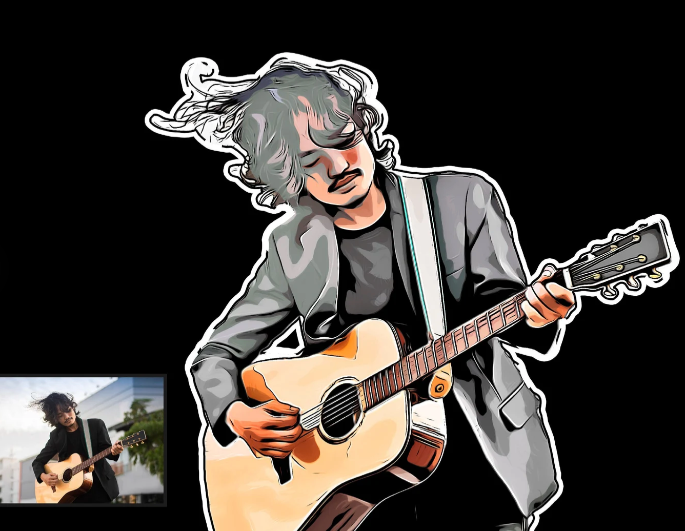 Potrait cartoon