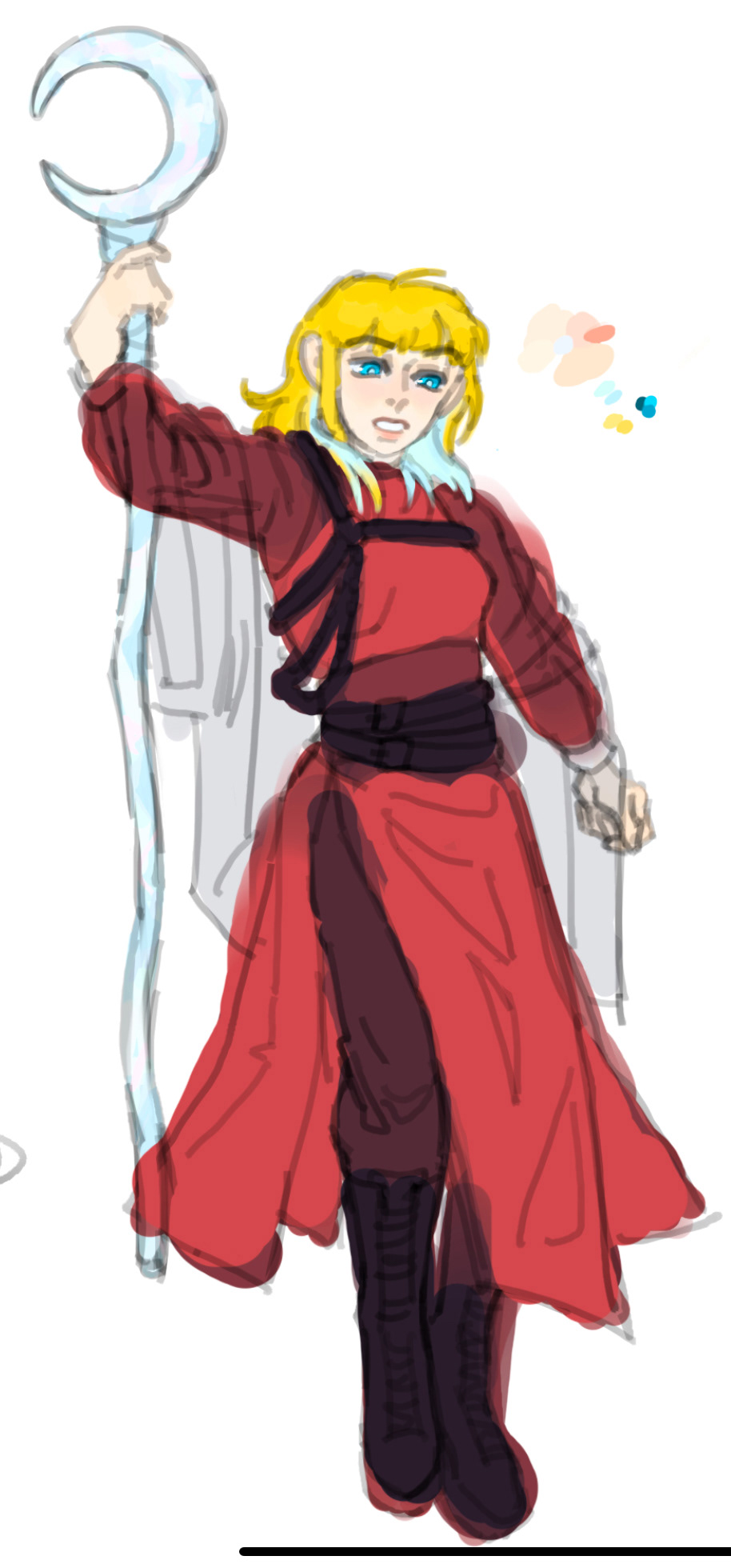Various outfit color schemes explorations