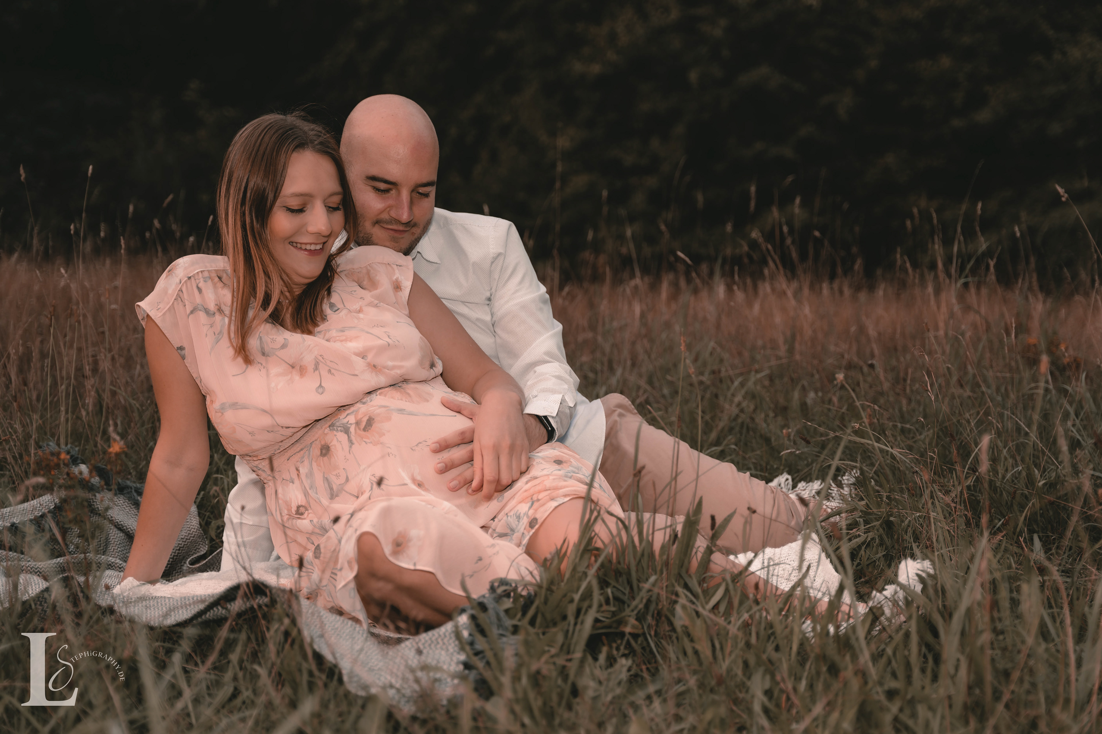 Wir freuen uns auf unser Baby.