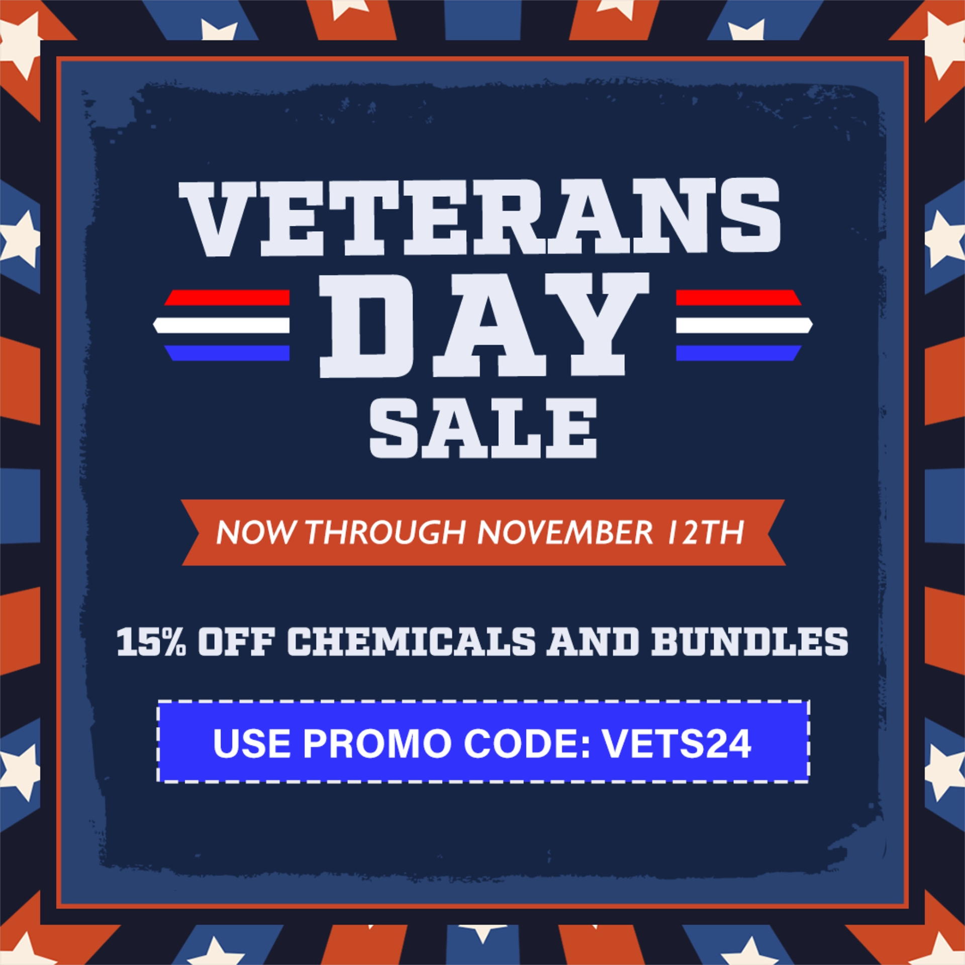 Veteran's Day Sale Ad