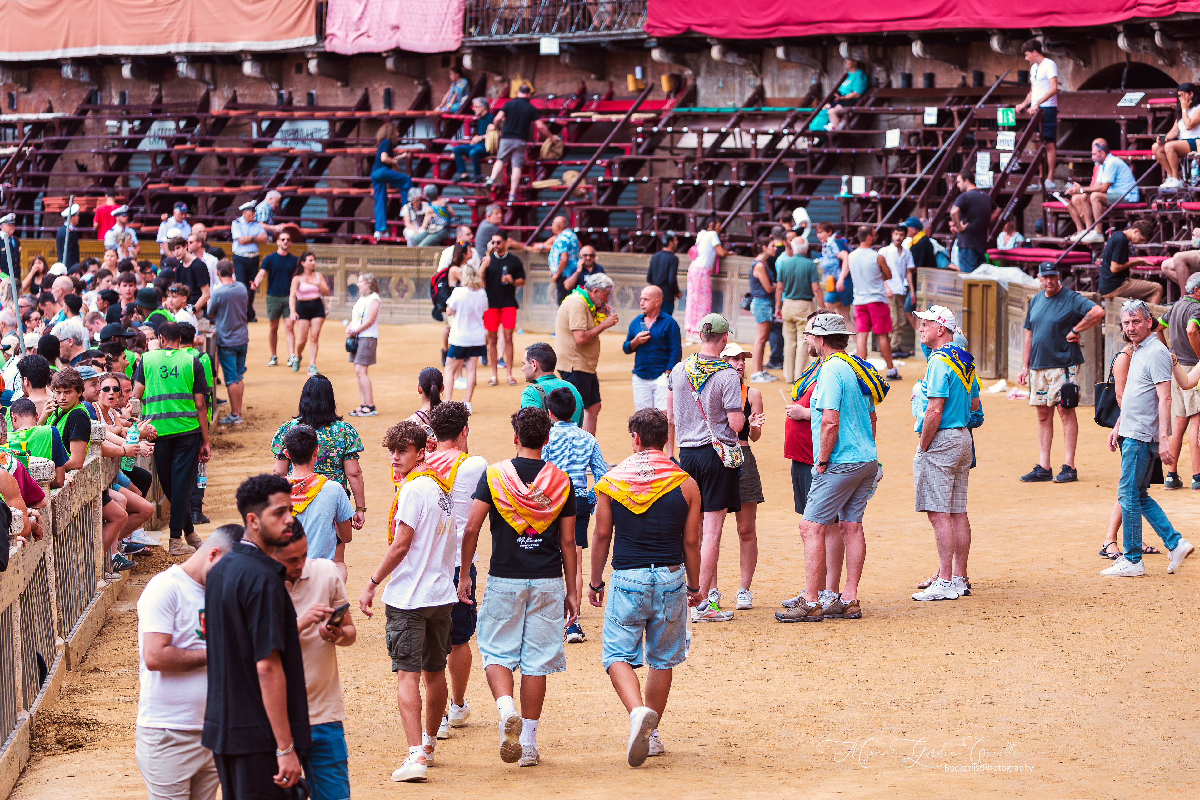 Finding your spot before the race