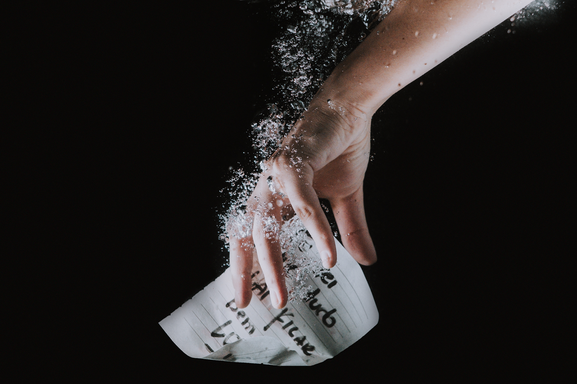 Foto de campanha criativa para lançamento de álbum