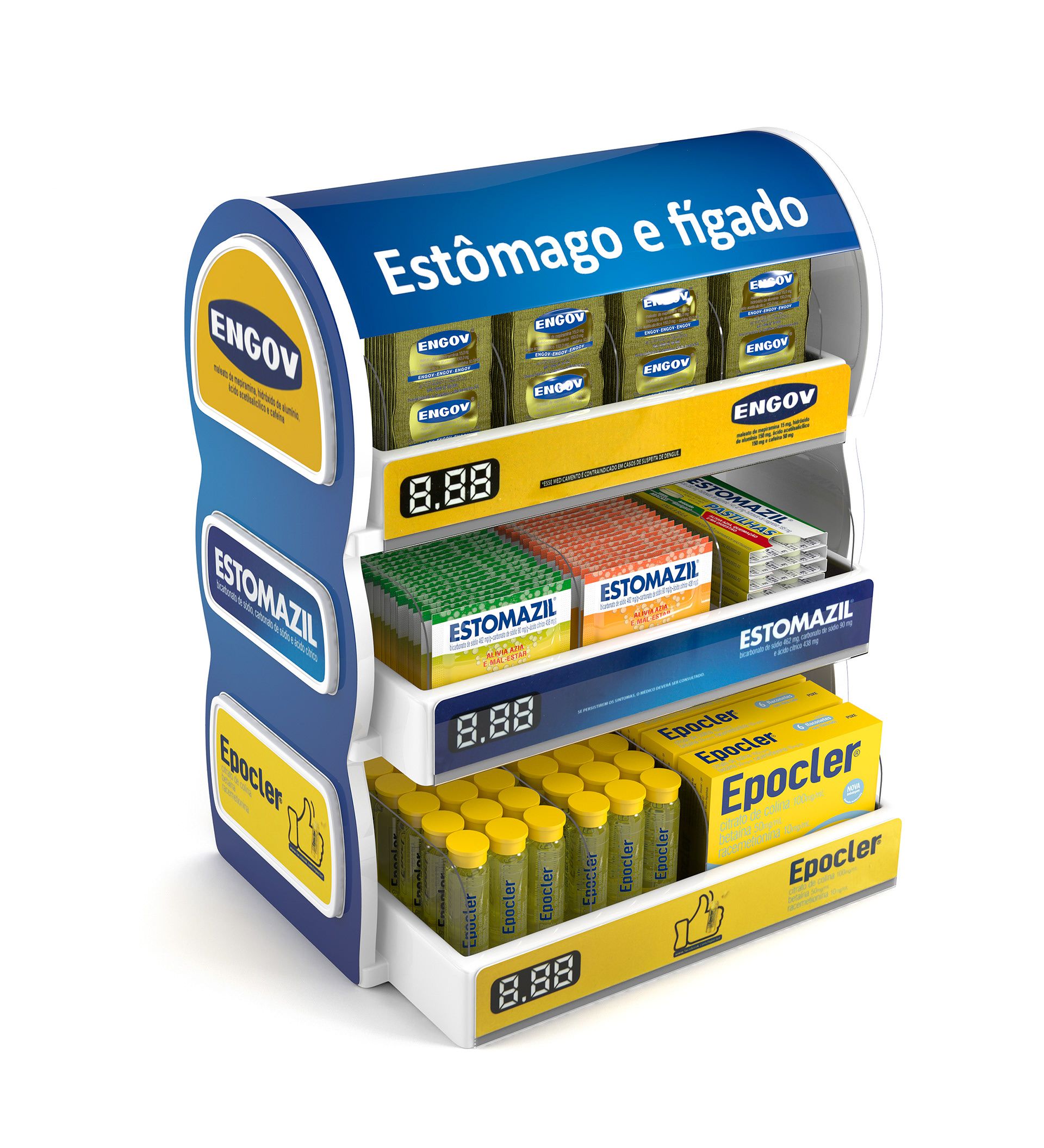 display Hypermarcas