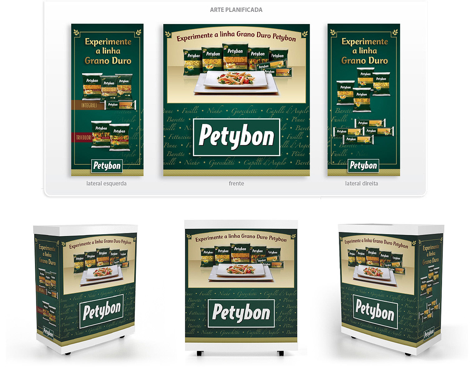stand degustação Petybon