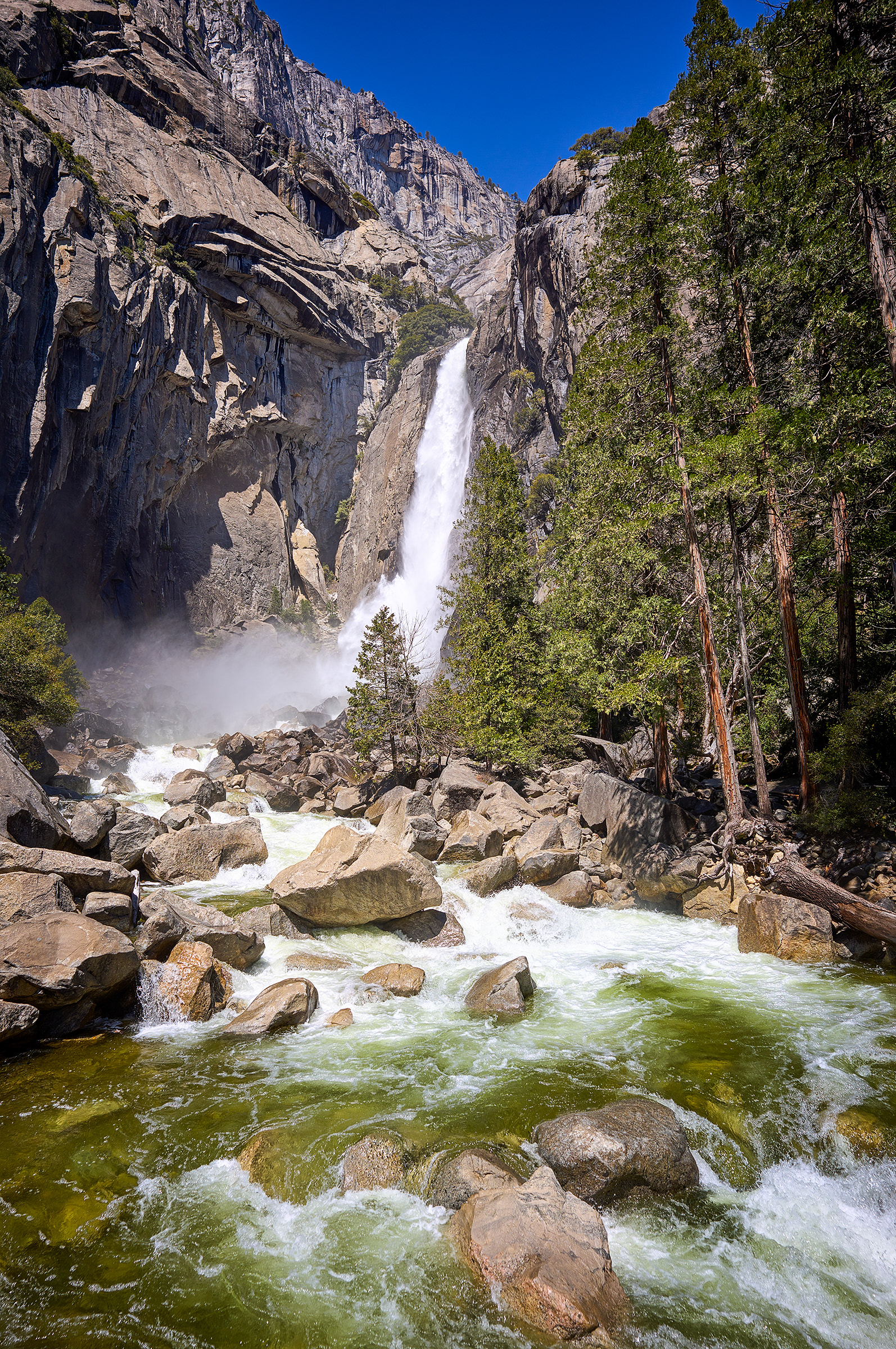Lower Yosemite Waterfall - Yosemite NP (CA)