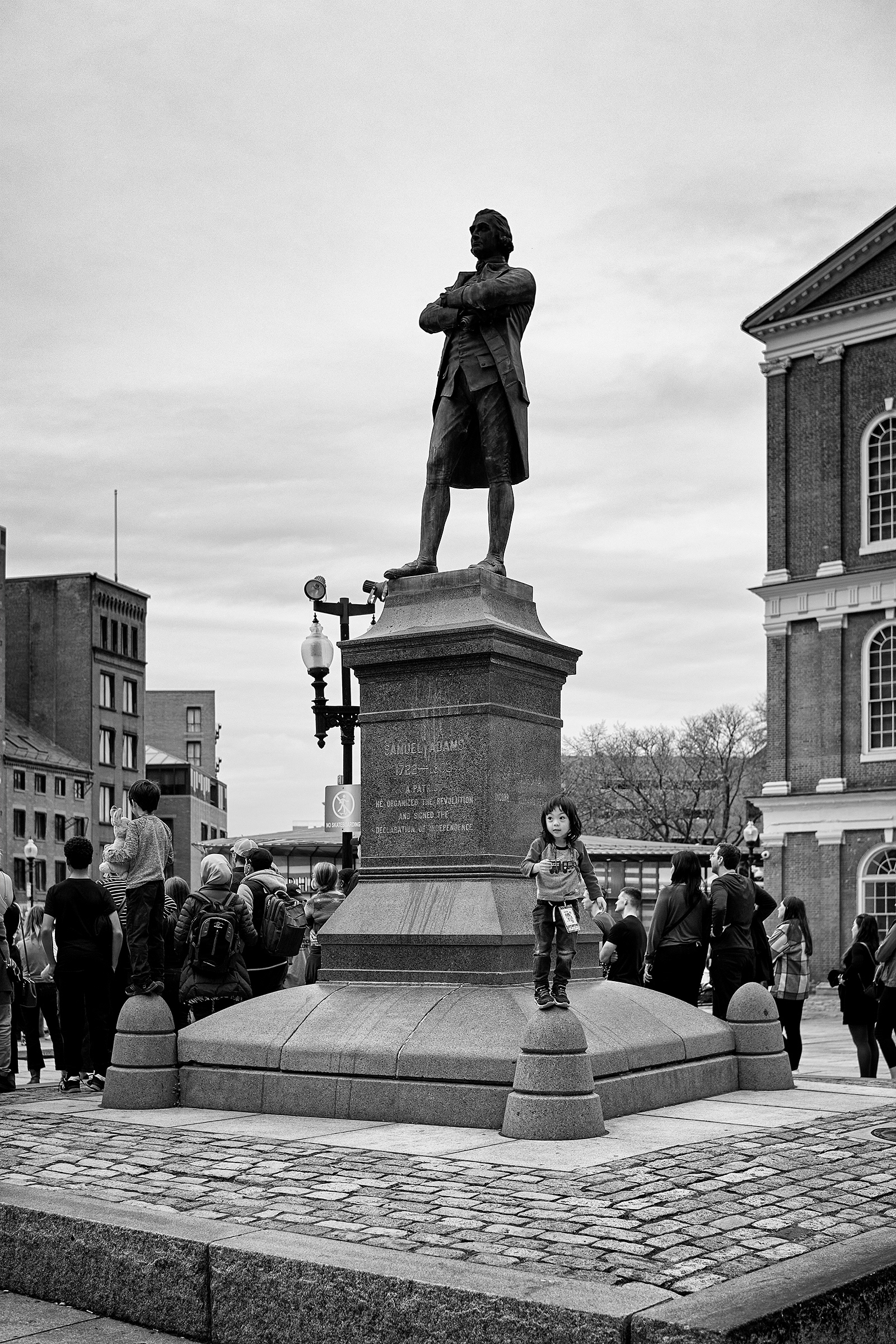 Samuel Adams statue - Boston (MA)