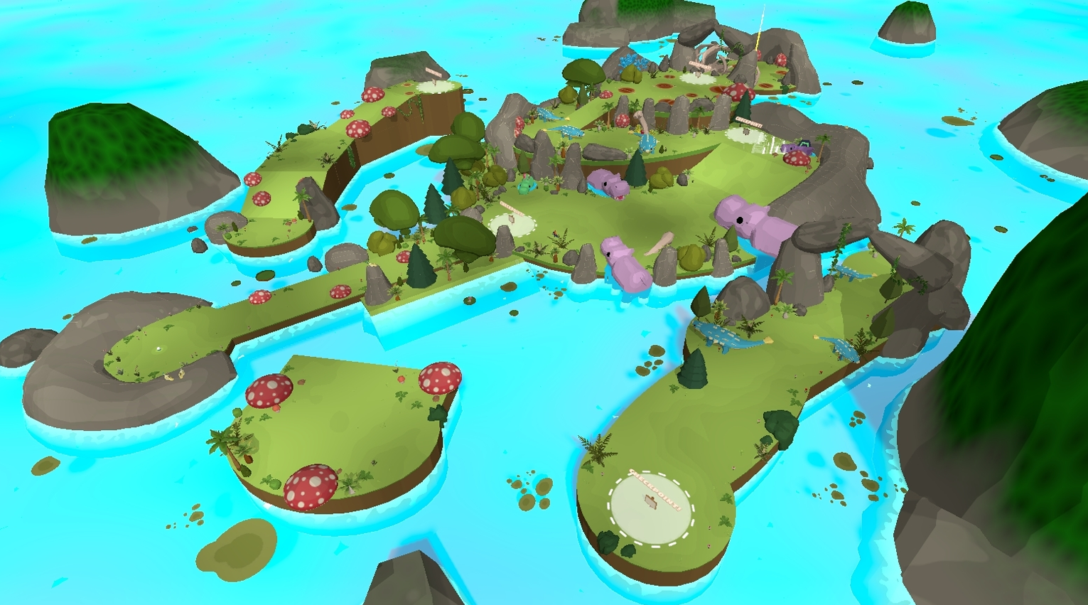 Jungle setpiece level