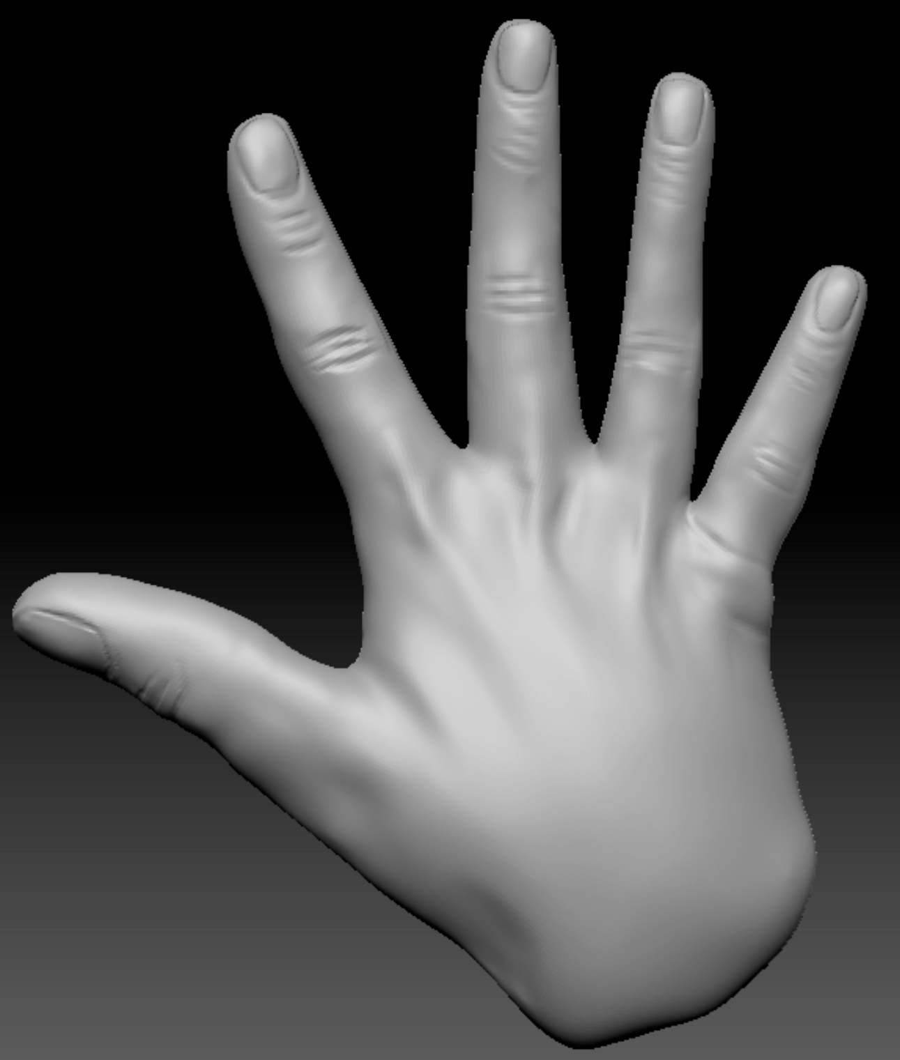 Hand Sculpt, Zbrush, 2021