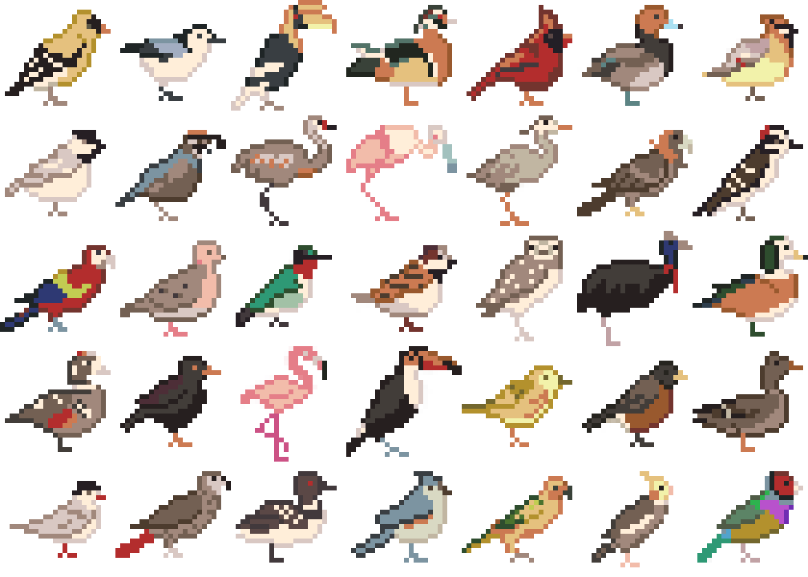 Bird Small Sprites | 2023