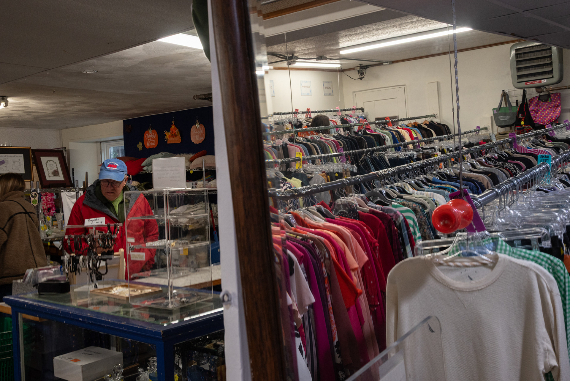 The volunteers have noticed a rise of interest in thrifting in the past few years amongst younger people.  “I don’t care who the customers are. It’s all money that’s going back to the community” - Suzanne Beatty