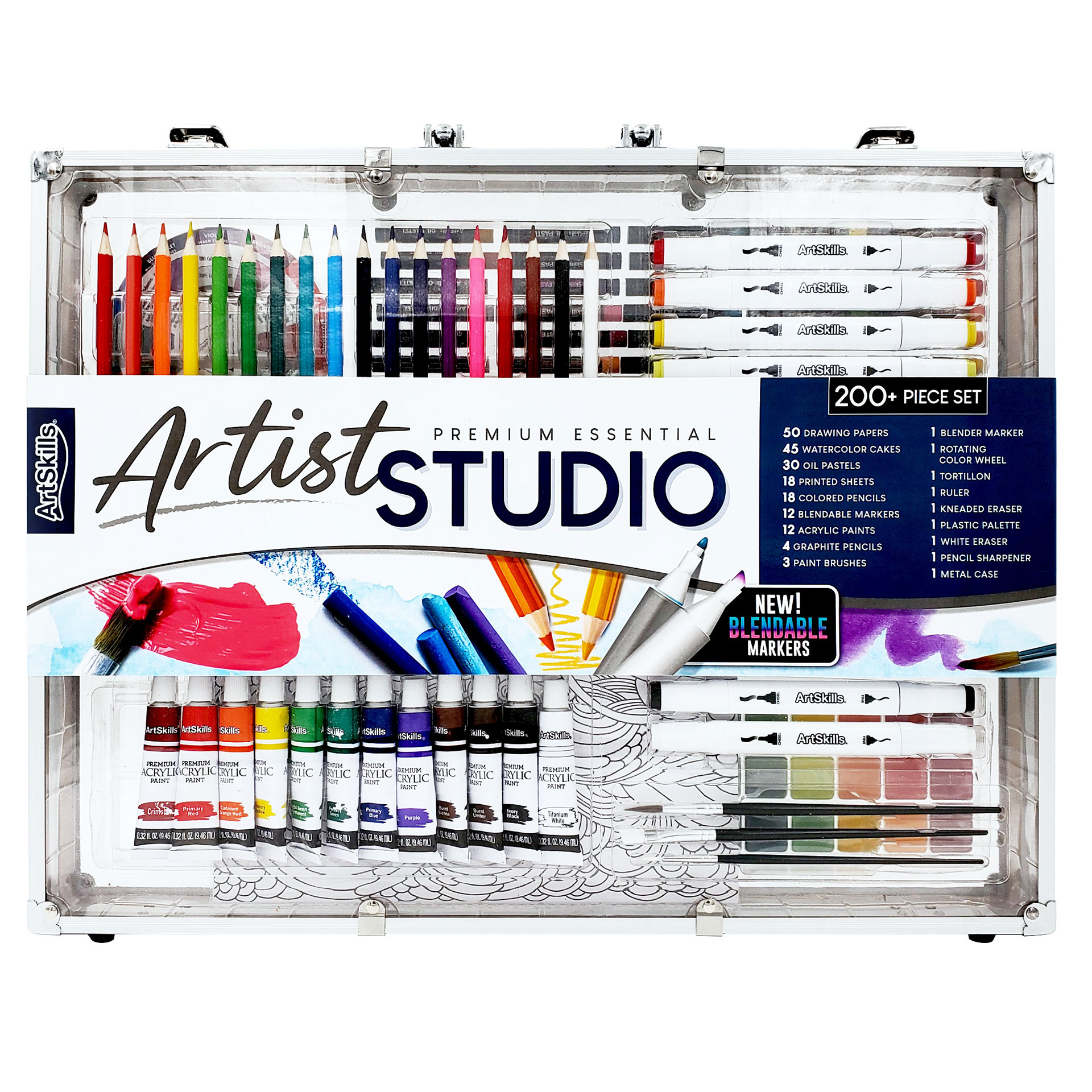 Artskills Brush Markers, 50 Count