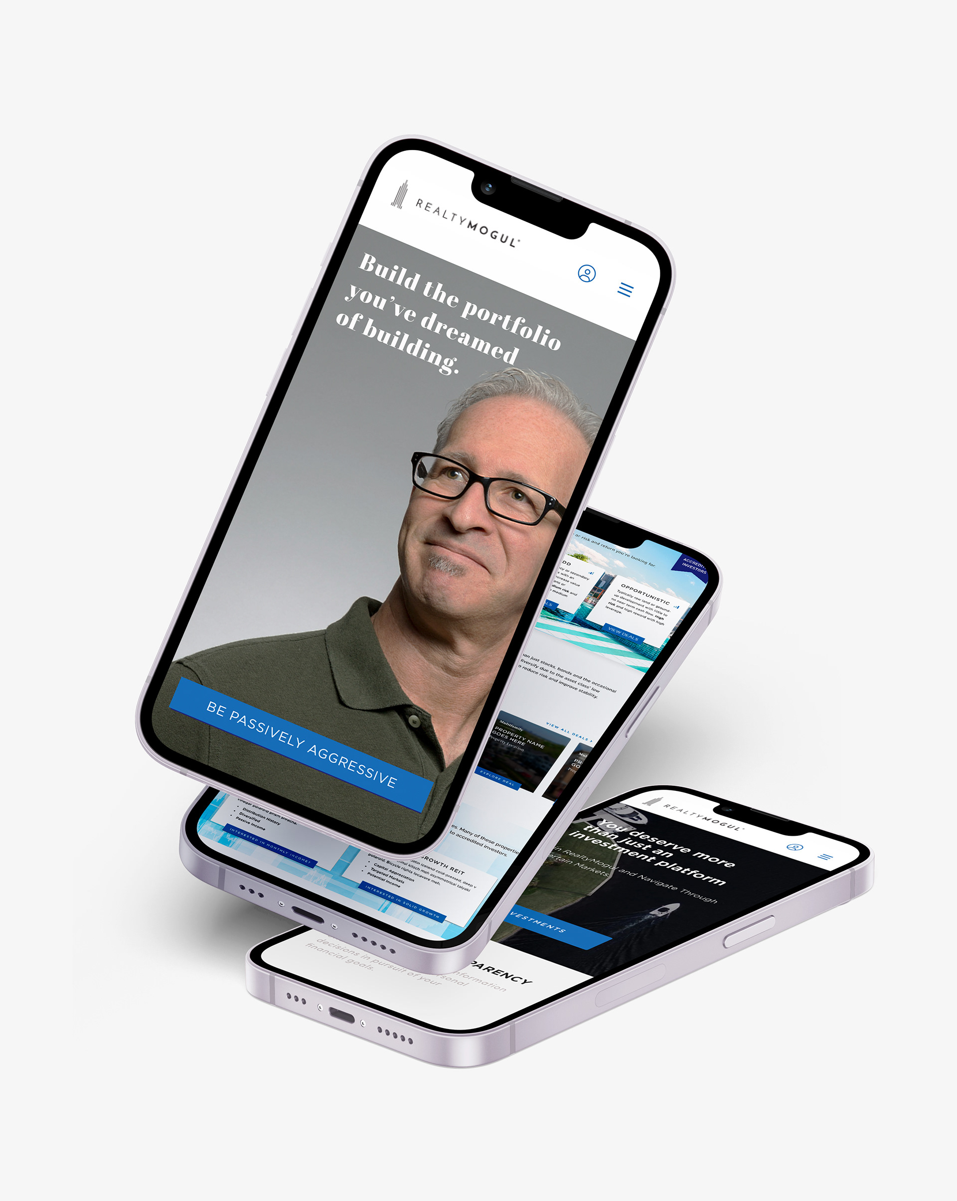 RM site redesign mobile