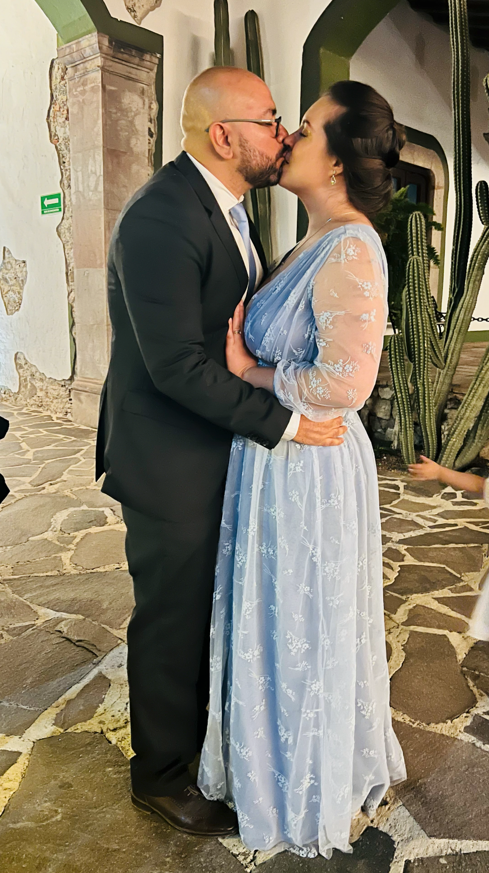 Foto de referencia tomada en la recepción de la boda