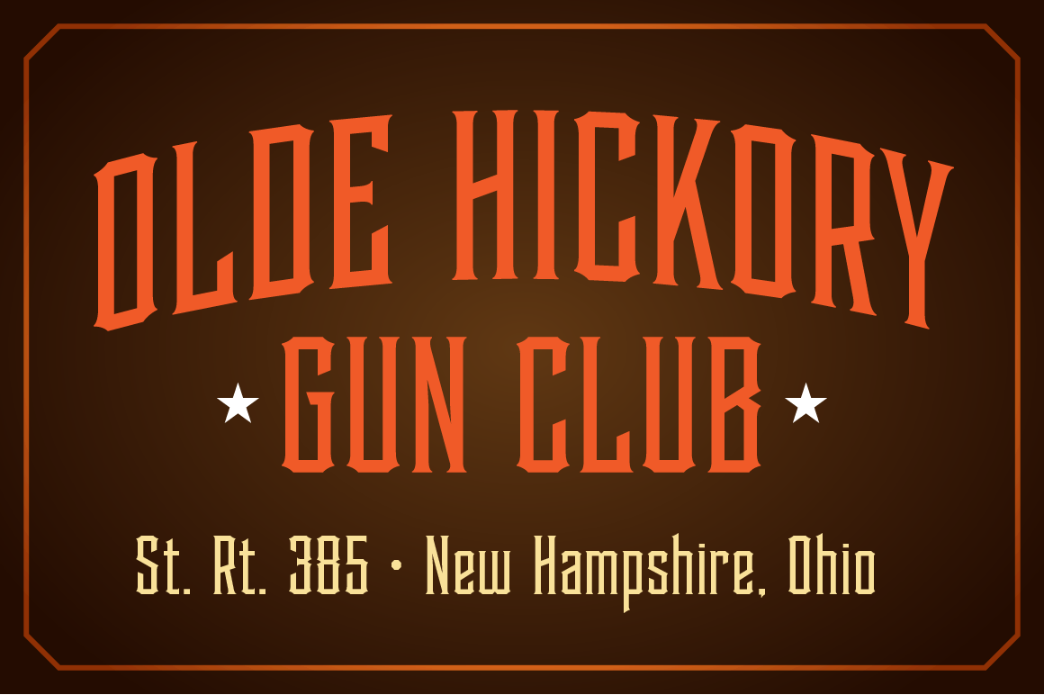 LHF Olde Hickory — Available at letterheadfonts.com