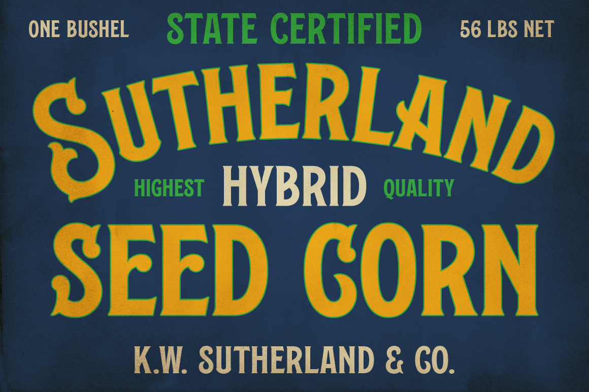 LHF Burly — Available at letterheadfonts.com