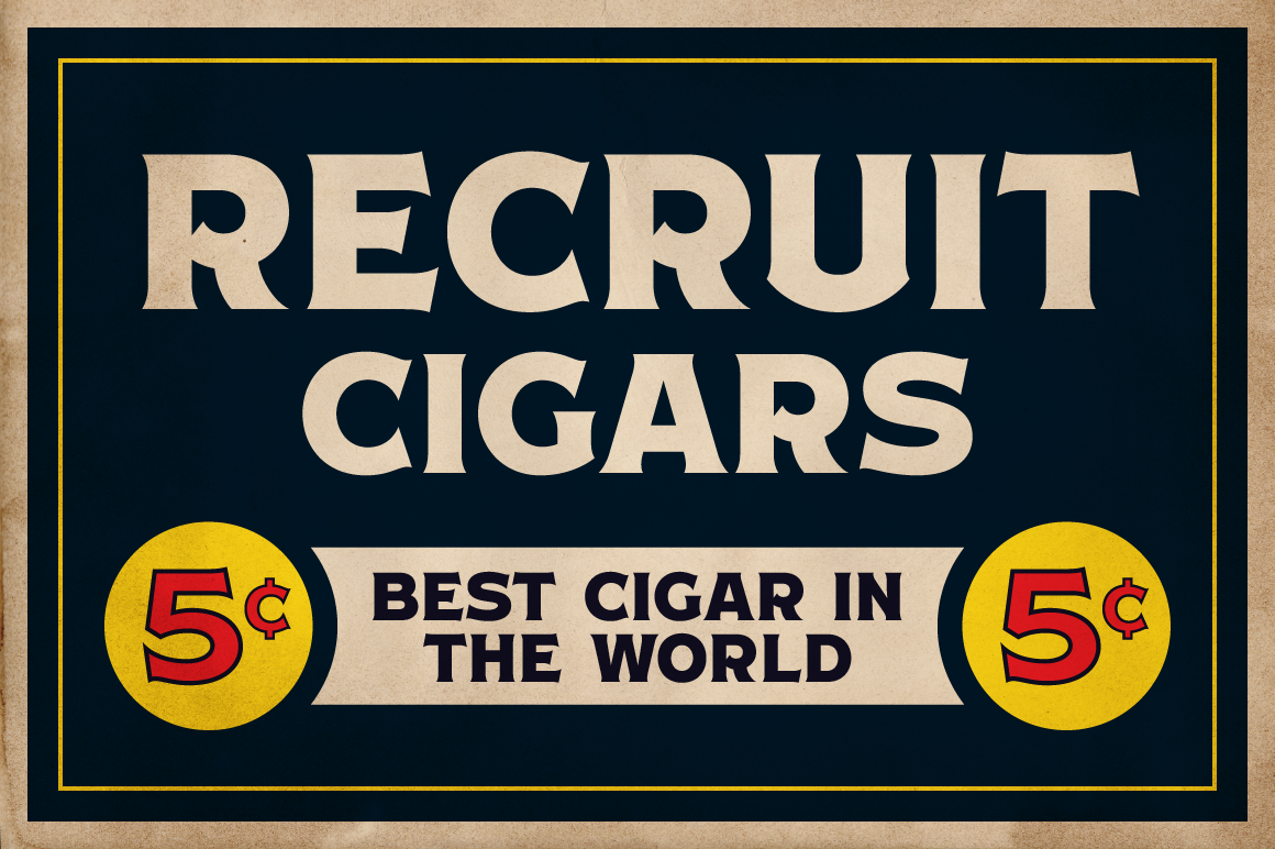 LHF Robusto — Available at letterheadfonts.com