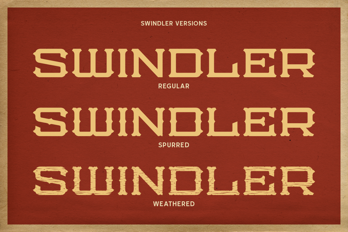 LHF Swindler — Available at letterheadfonts.com