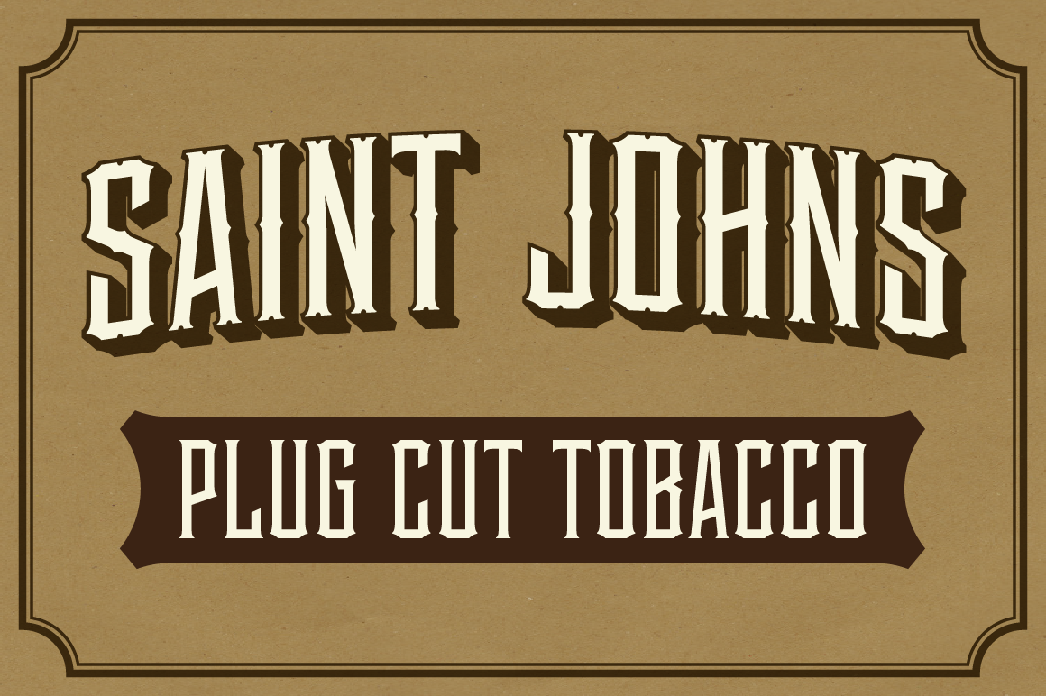 LHF Olde Hickory — Available at letterheadfonts.com