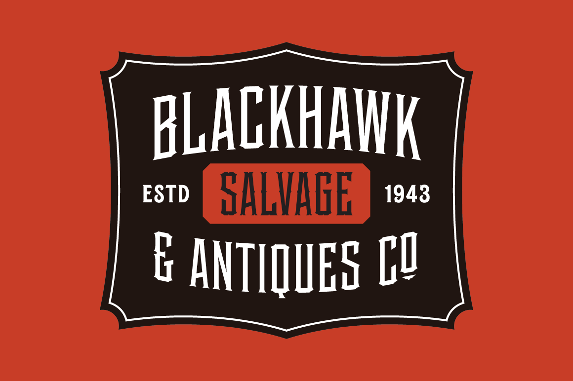 LHF Olde Hickory — Available at letterheadfonts.com
