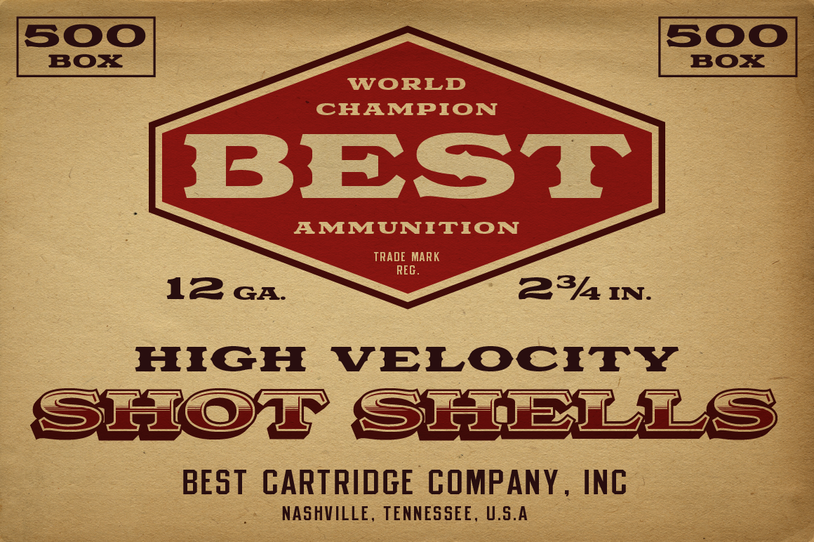LHF Champ — Available at letterheadfonts.com