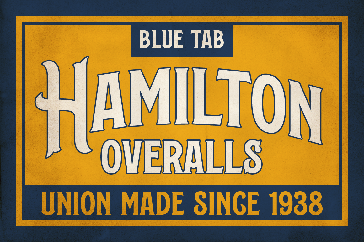 LHF Burly — Available at letterheadfonts.com