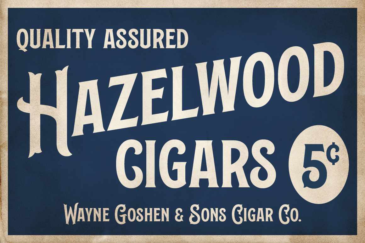 LHF Burly — Available at letterheadfonts.com