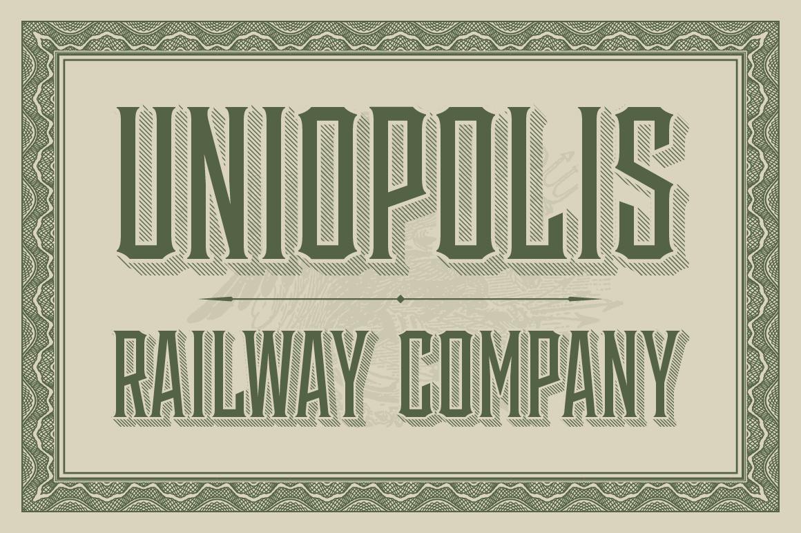 LHF Olde Hickory — Available at letterheadfonts.com