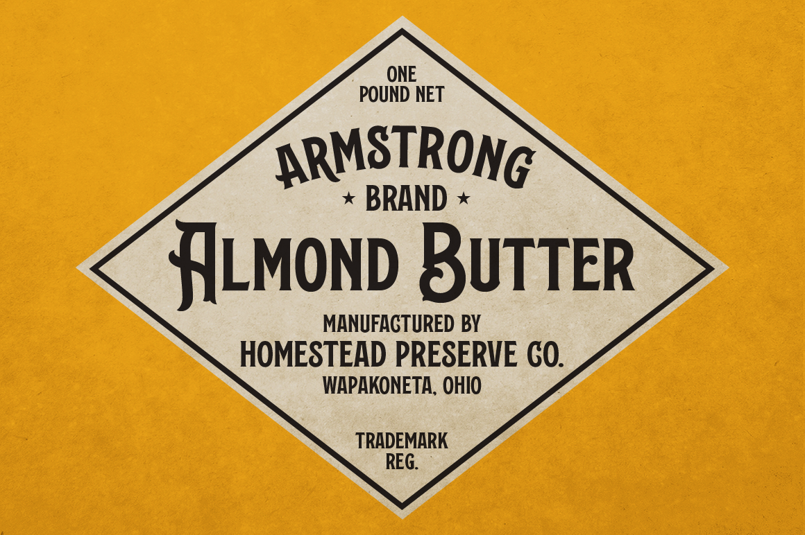 LHF Burly — Available at letterheadfonts.com