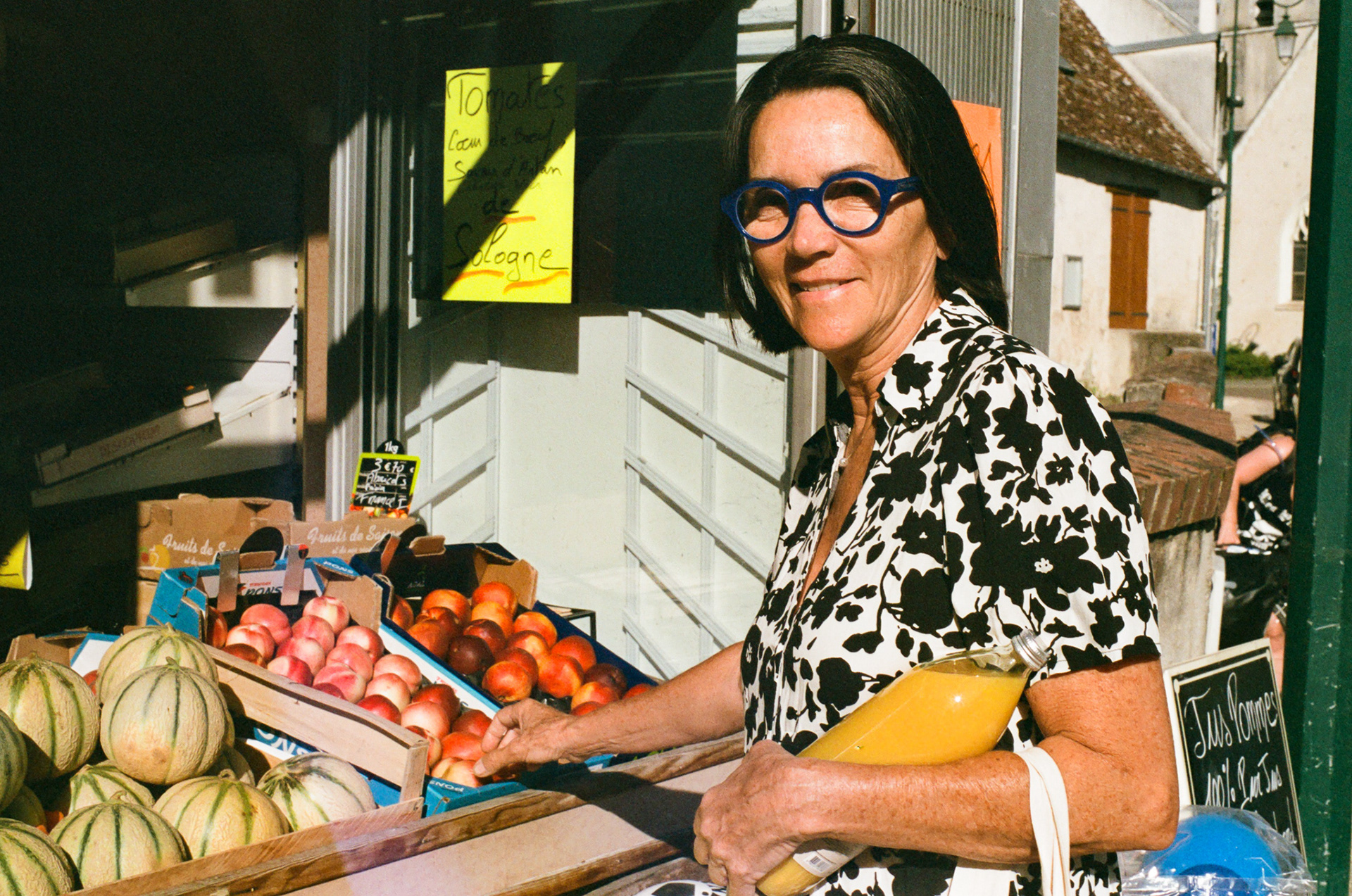 Lorenza en el mercado