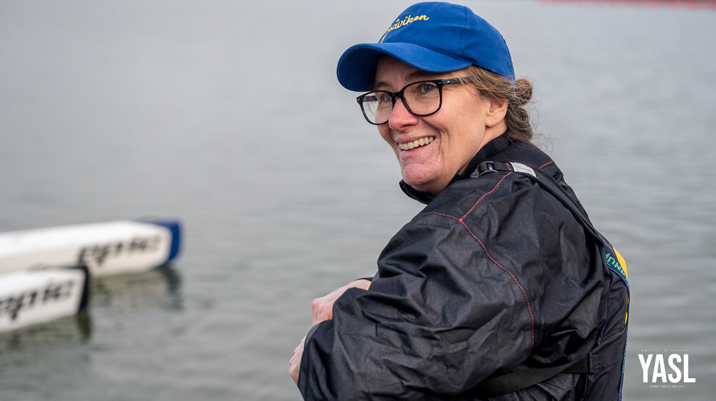Petra Edhag is a long-time friend of Nomado and seasoned surf ski paddler