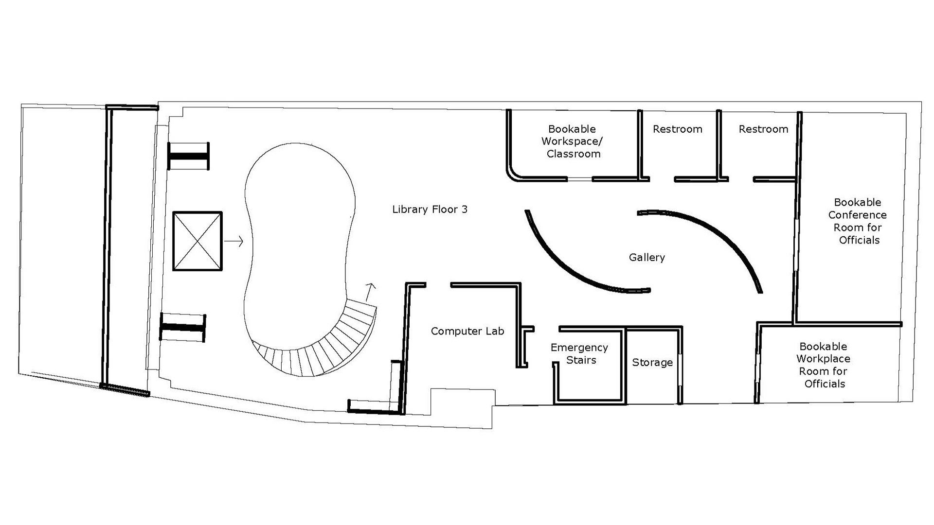 Third Floor Schematic