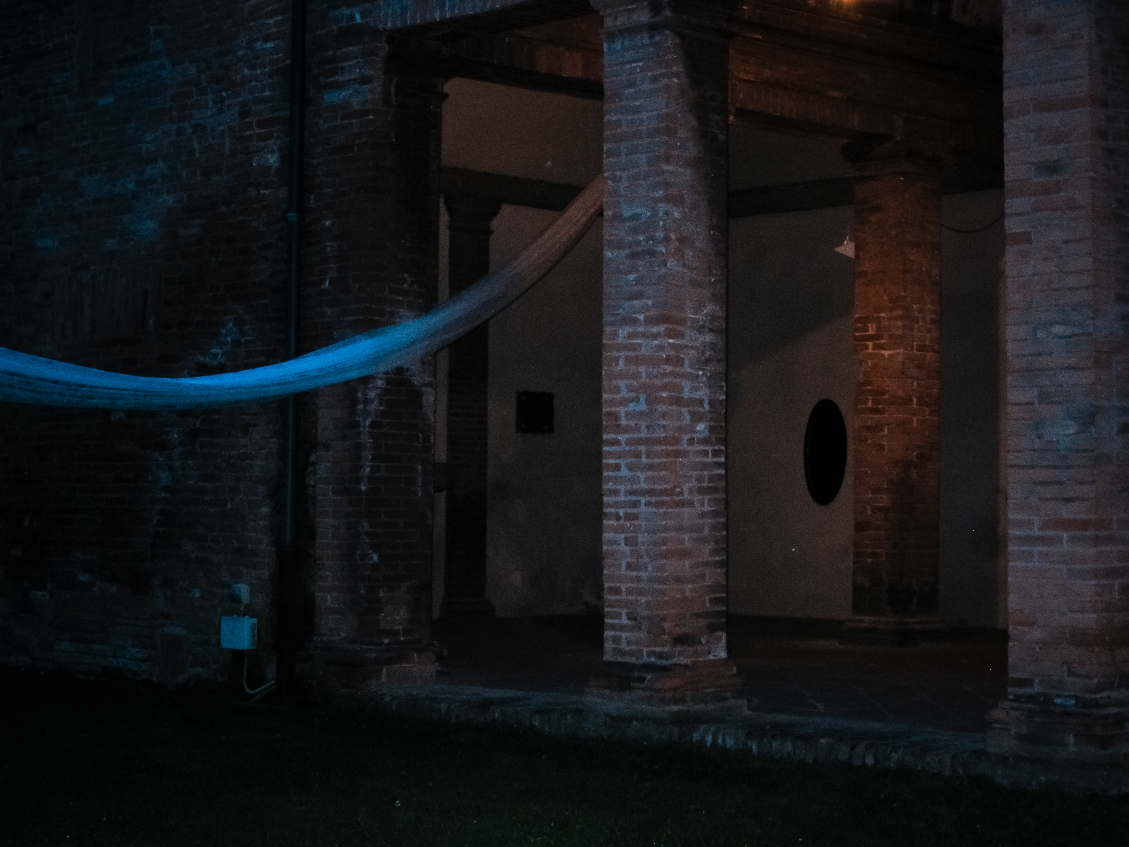 View of the installation at Marfisa D'Este house in Ferrara