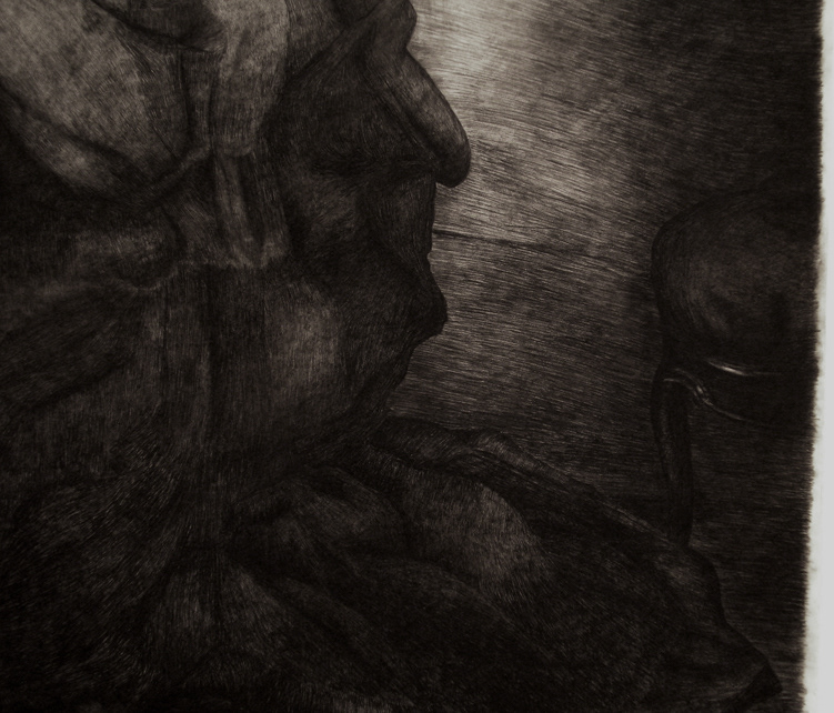 Detail of the drawing