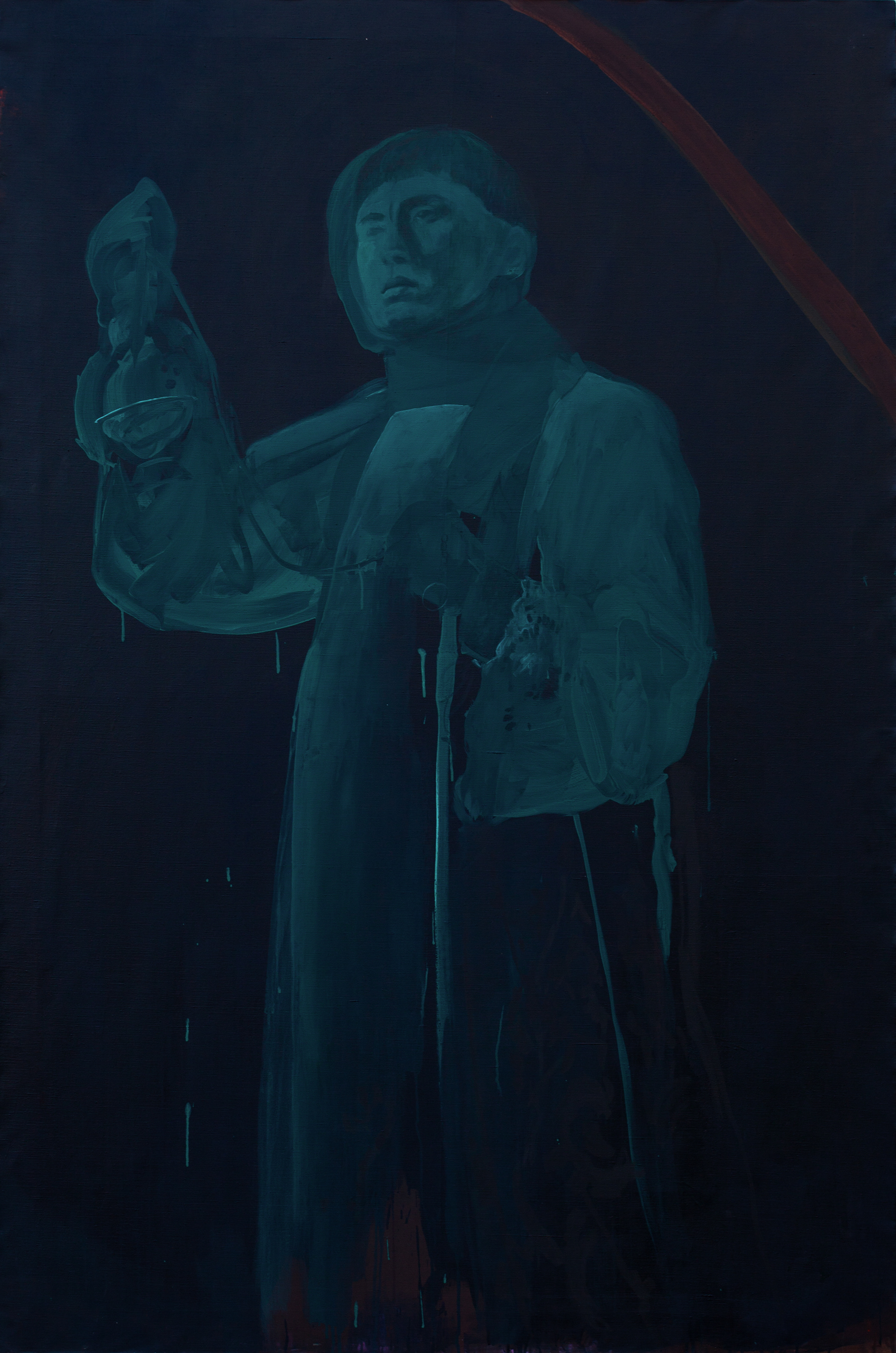 Painting of a priest