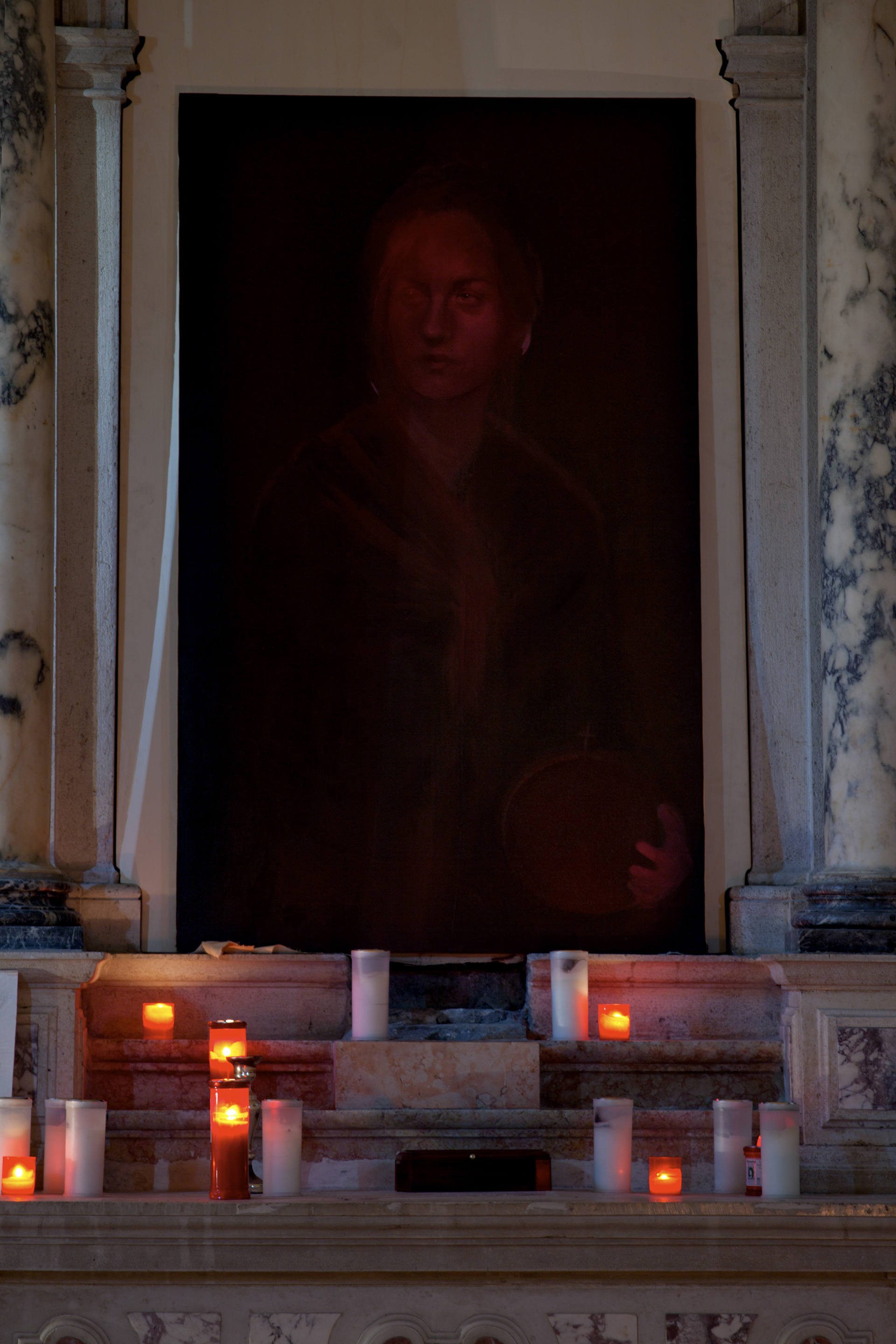 Image of a portrait of Lucia