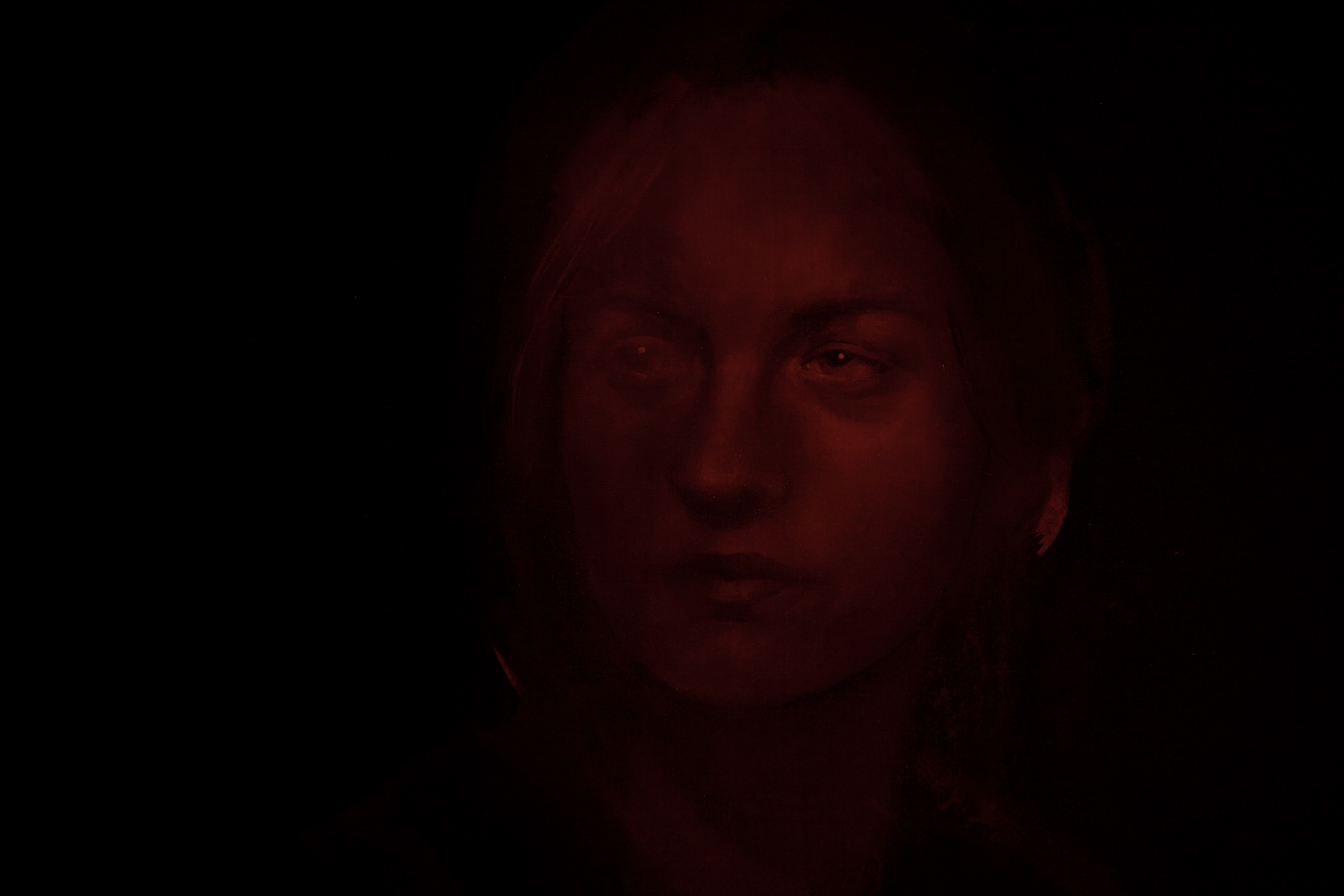 Detail of Lucia's portrait